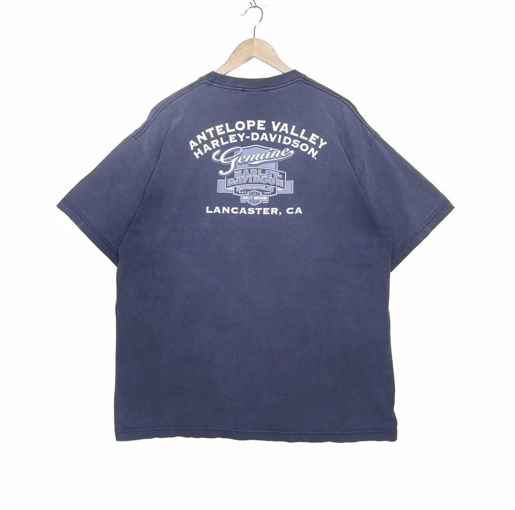 Harley Davidson × Vintage Vintage Harley Davidson T-Shirt very worn conditions Size US XL / EU 56 / 4 - 2 Thumbnail