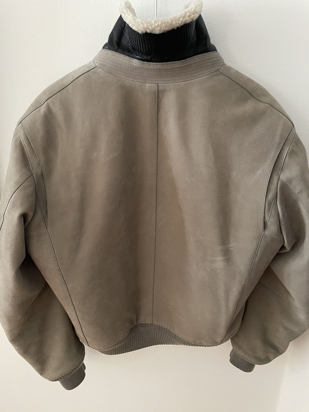 Berluti Lizard Shearling Jacket