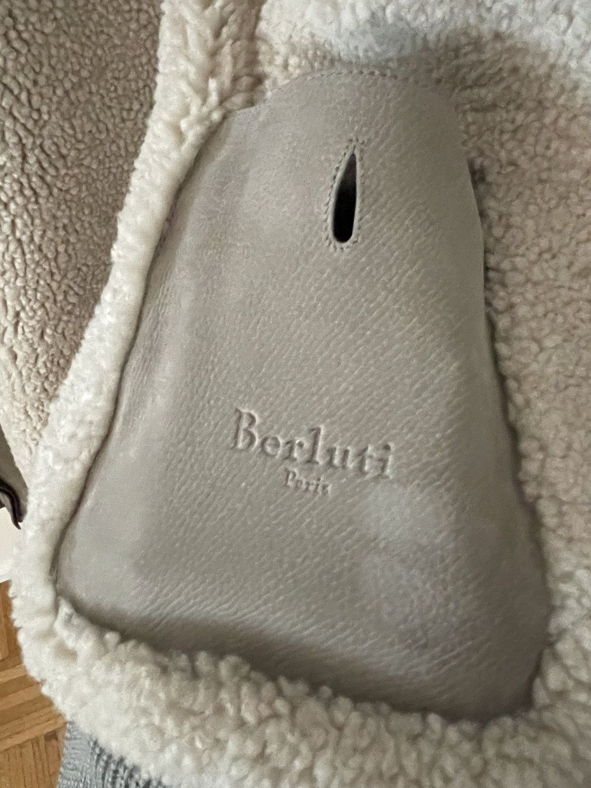 Berluti Lizard Shearling Jacket