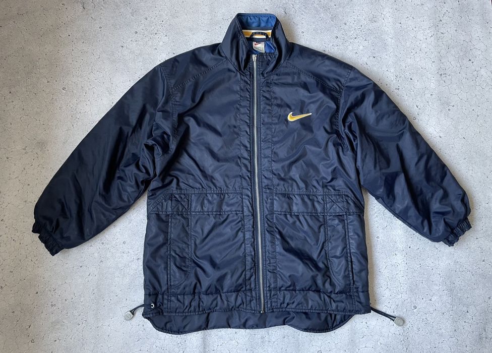 Nike Down jacket Nike Vintage 90s Big Logo Big swoosh Size S | Grailed