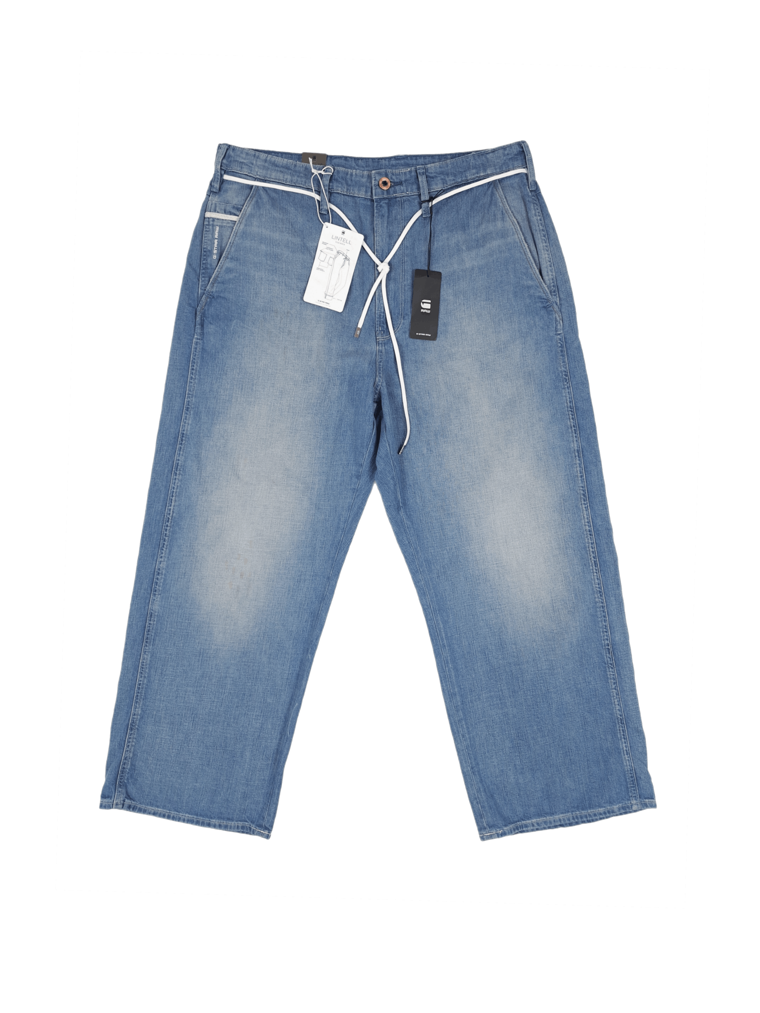 G-Star Deadstock G-star Raw 31/30 Extra Baggy Blue Denim Jeans Size 31" - 1 Thumbnail