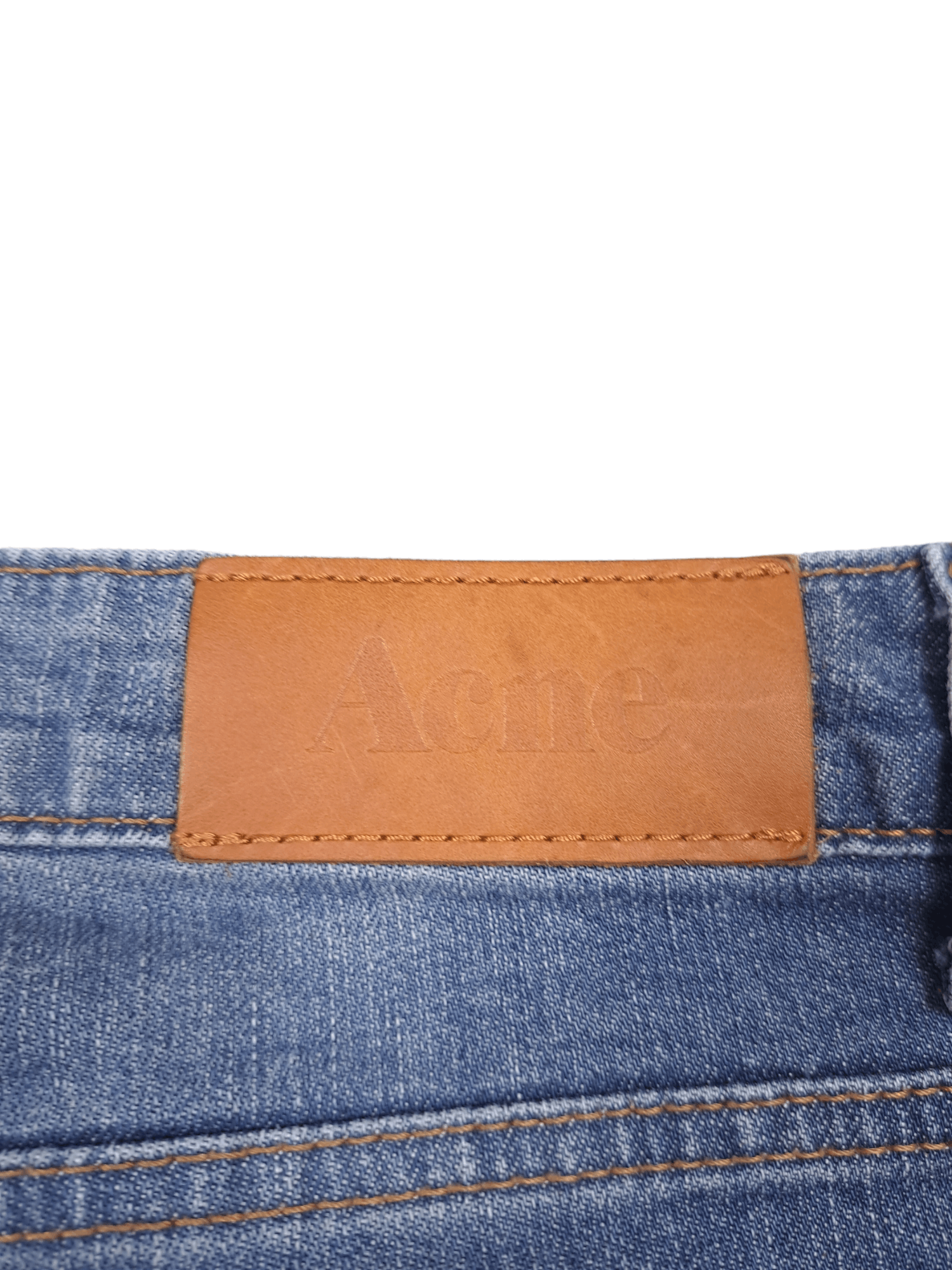 Acne Studios × Designer 💎 Acne Studios 30/34 Slim Hex Clone Washed Blue Denim Jeans Size US 32 / EU 48 - 4 Thumbnail