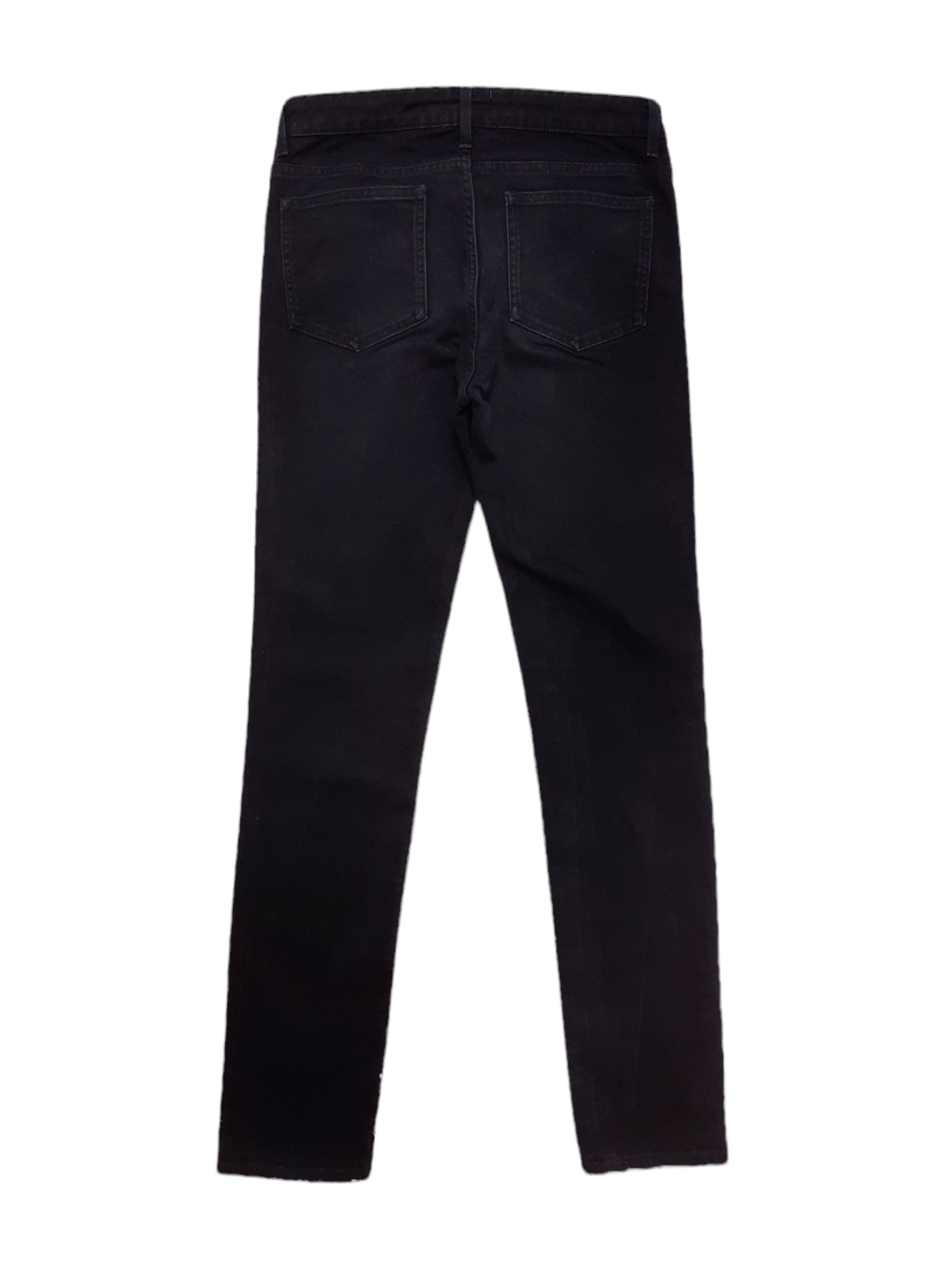 Acne Studios × Designer 💎 Acne Studios 27/34 Slim "Coco Noir" Black Denim Jeans Size 27" / US 4 / IT 40 - 2 Thumbnail