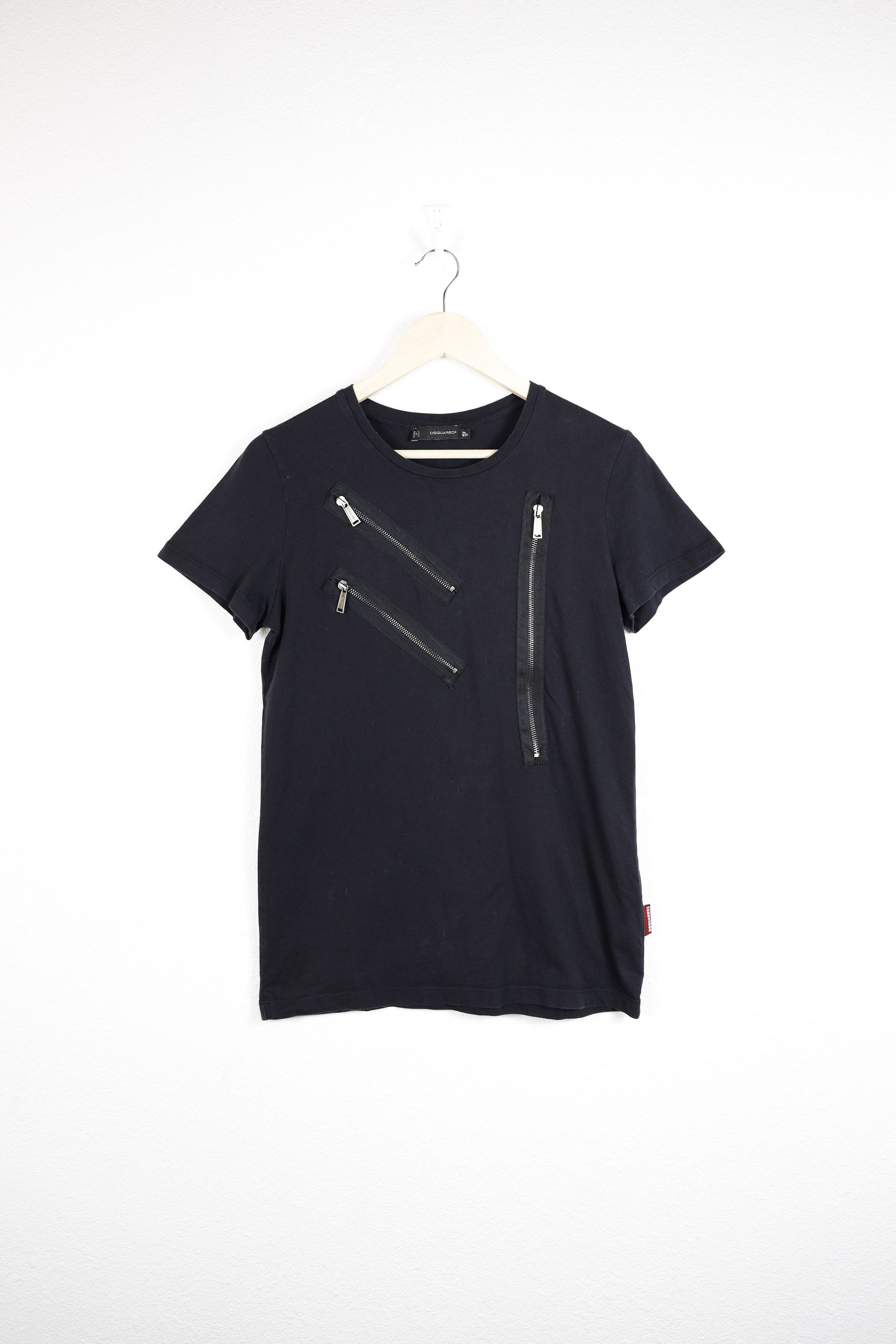 Dsquared zip t hot sale shirt