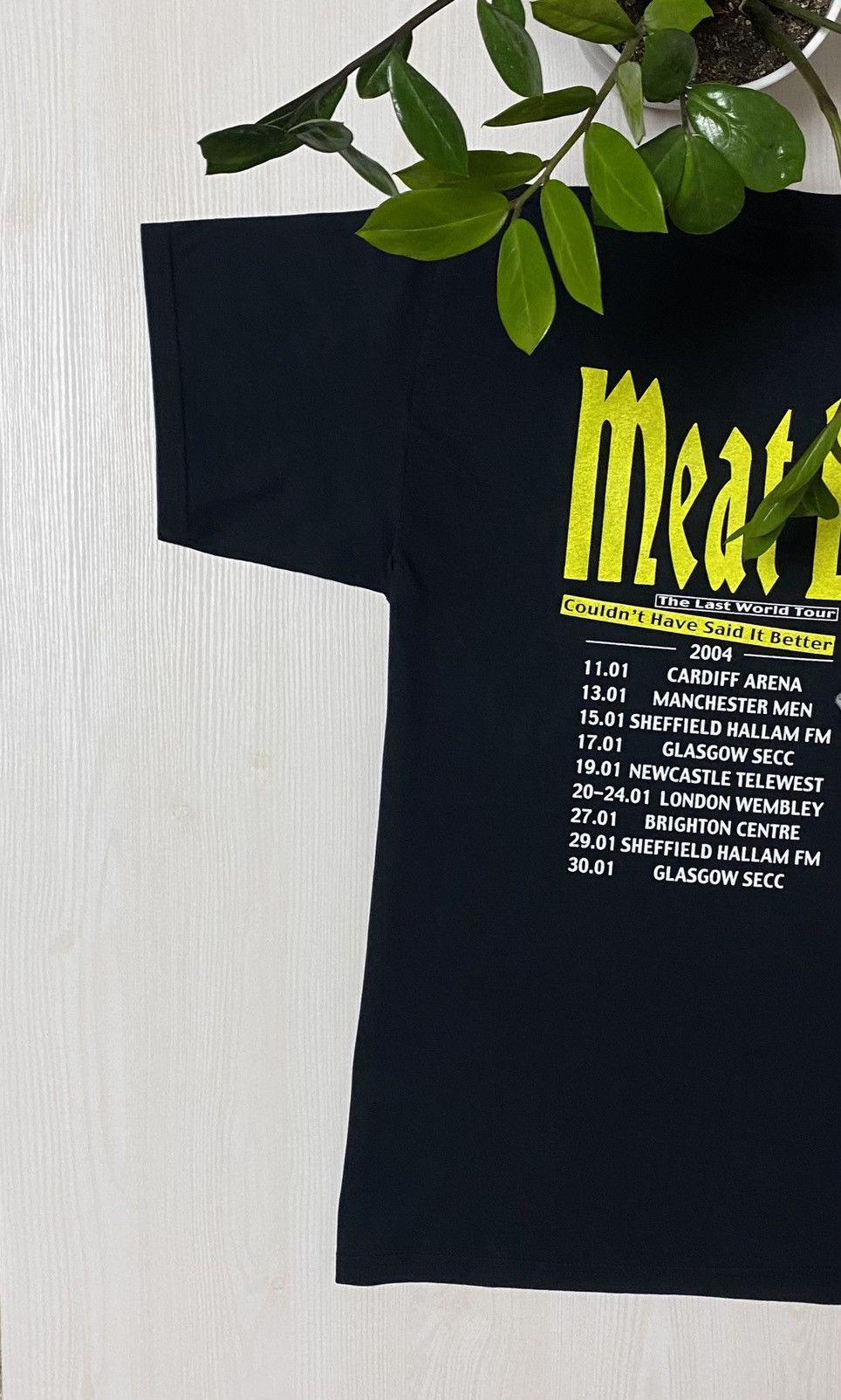 Band Tees × Vintage Rare vintage meat loaf The Last World Tour 2004 Rock t-shirt Size US XL / EU 56 / 4 - 5 Thumbnail