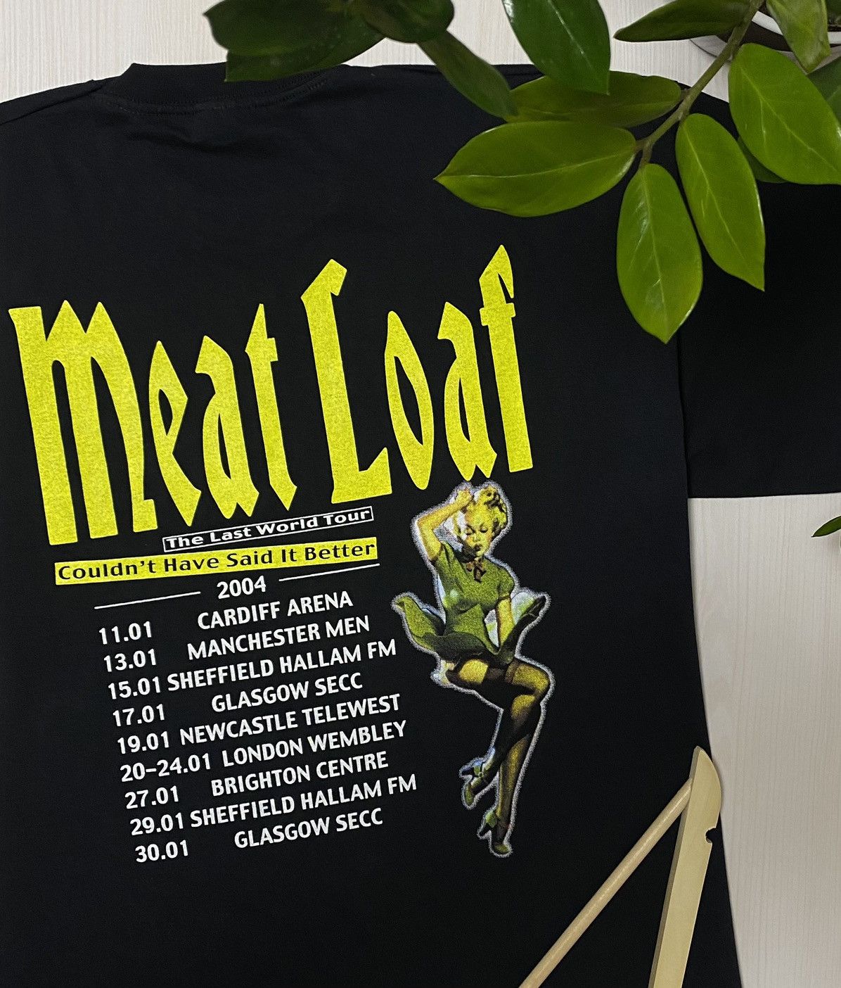 Band Tees × Vintage Rare vintage meat loaf The Last World Tour 2004 Rock t-shirt Size US XL / EU 56 / 4 - 7 Thumbnail