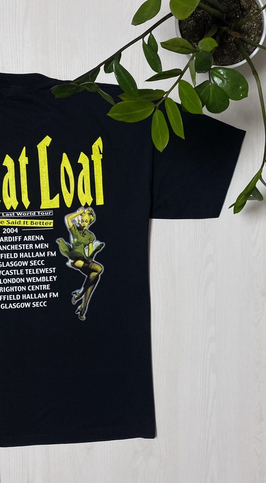 Band Tees × Vintage Rare vintage meat loaf The Last World Tour 2004 Rock t-shirt Size US XL / EU 56 / 4 - 6 Thumbnail