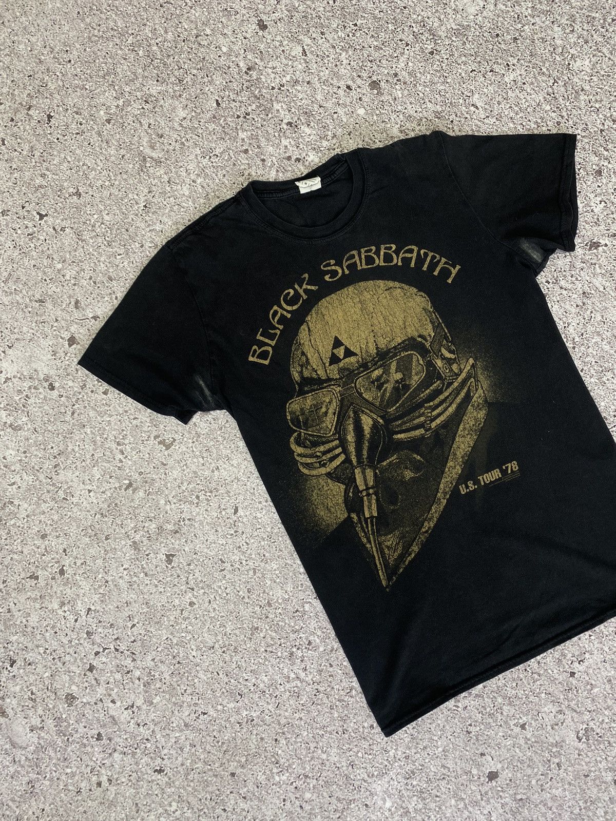Band Tees × Black Sabbath × Vintage Vintage Black Sabbath U.S. Tour 1978 Rock T-shirt Size US M / EU 48-50 / 2 - 2 Thumbnail
