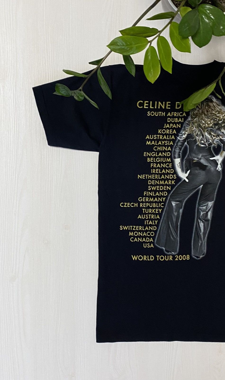 Band Tees × Vintage ❗️RARE❗️Celine Dion World Tour 2008 T-shirt 💥 Size US S / EU 44-46 / 1 - 5 Thumbnail