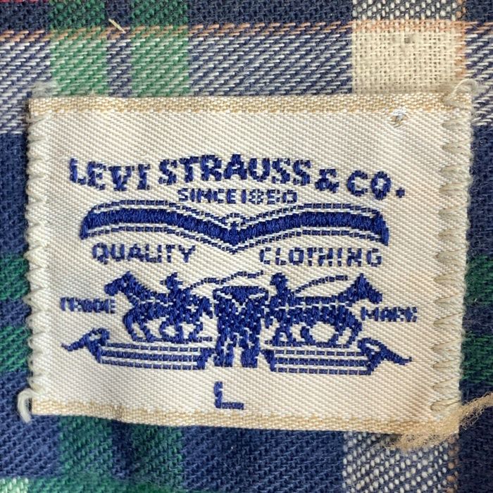 Levi's Vintage Levi's Button Up Shirt Size Large Checkered Made In