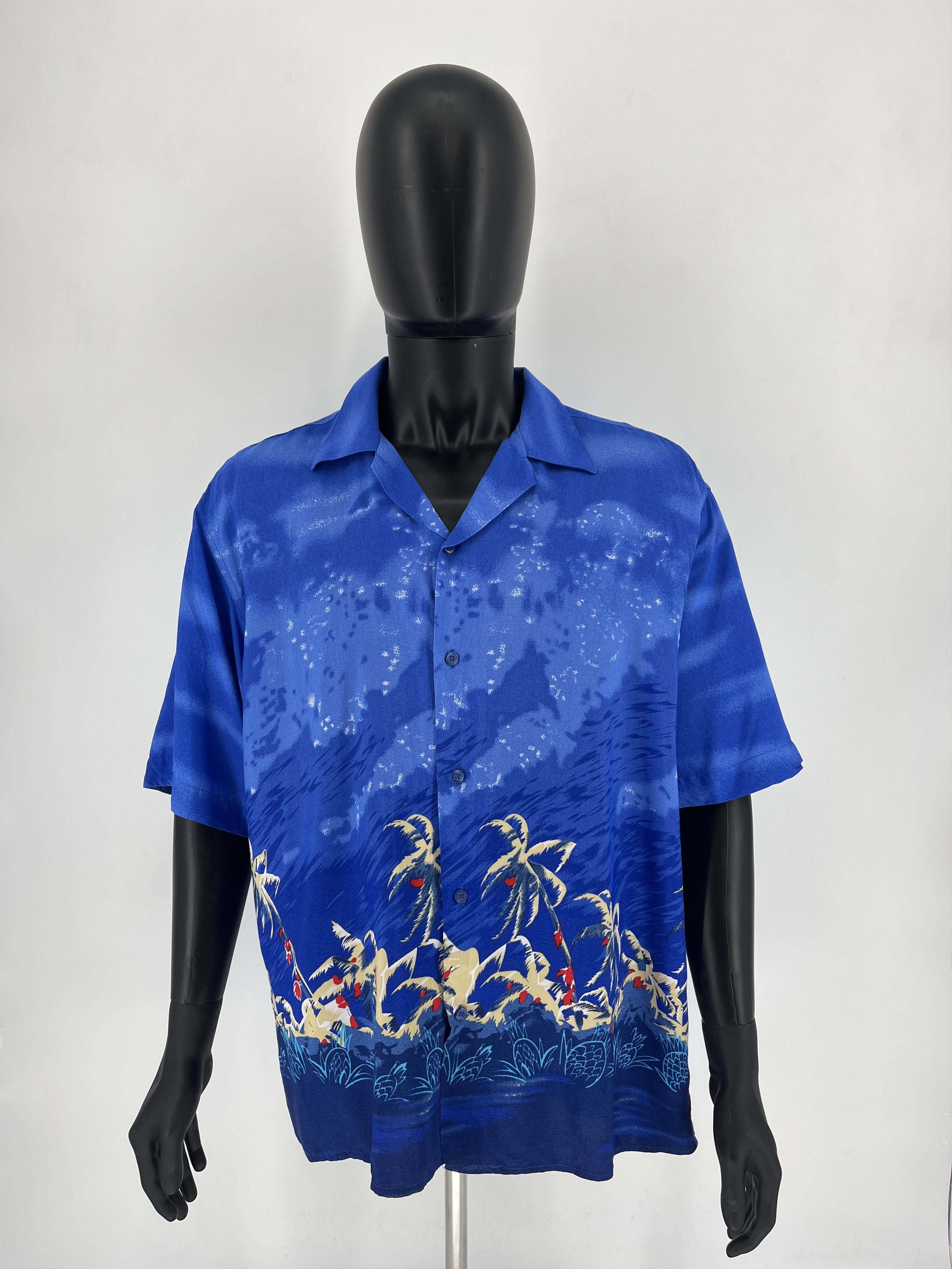 Vintage Vintage Art Streetwear Hawaiian Travis Scott style Size US XL / EU 56 / 4 - 1 Thumbnail
