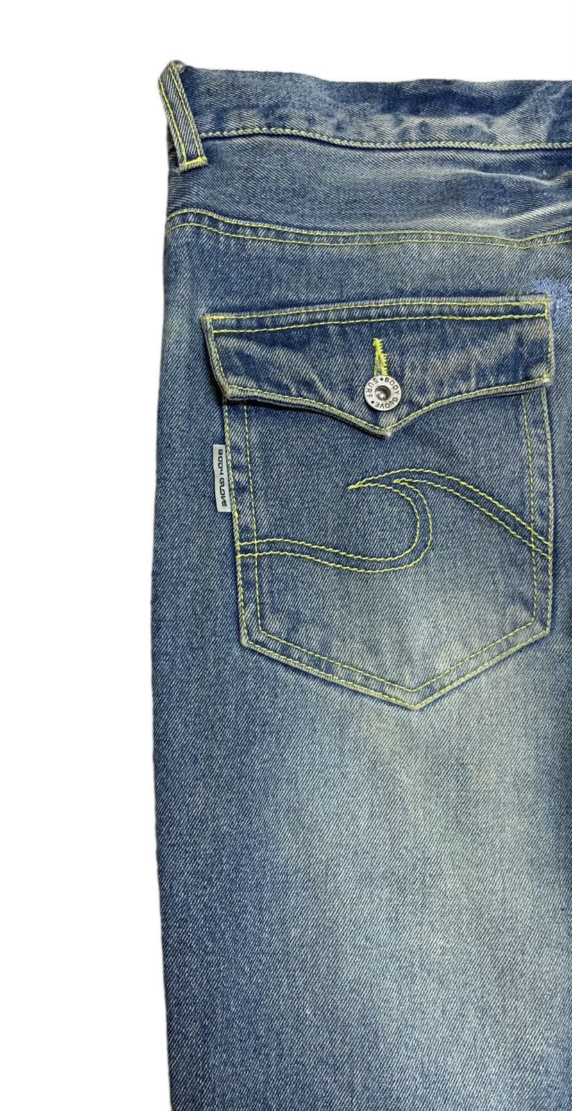 Body Glove × Vintage Rare Design Vintage Brand Body Glove Distressed Jeans 1990s Size US 32 / EU 48 - 7 Thumbnail