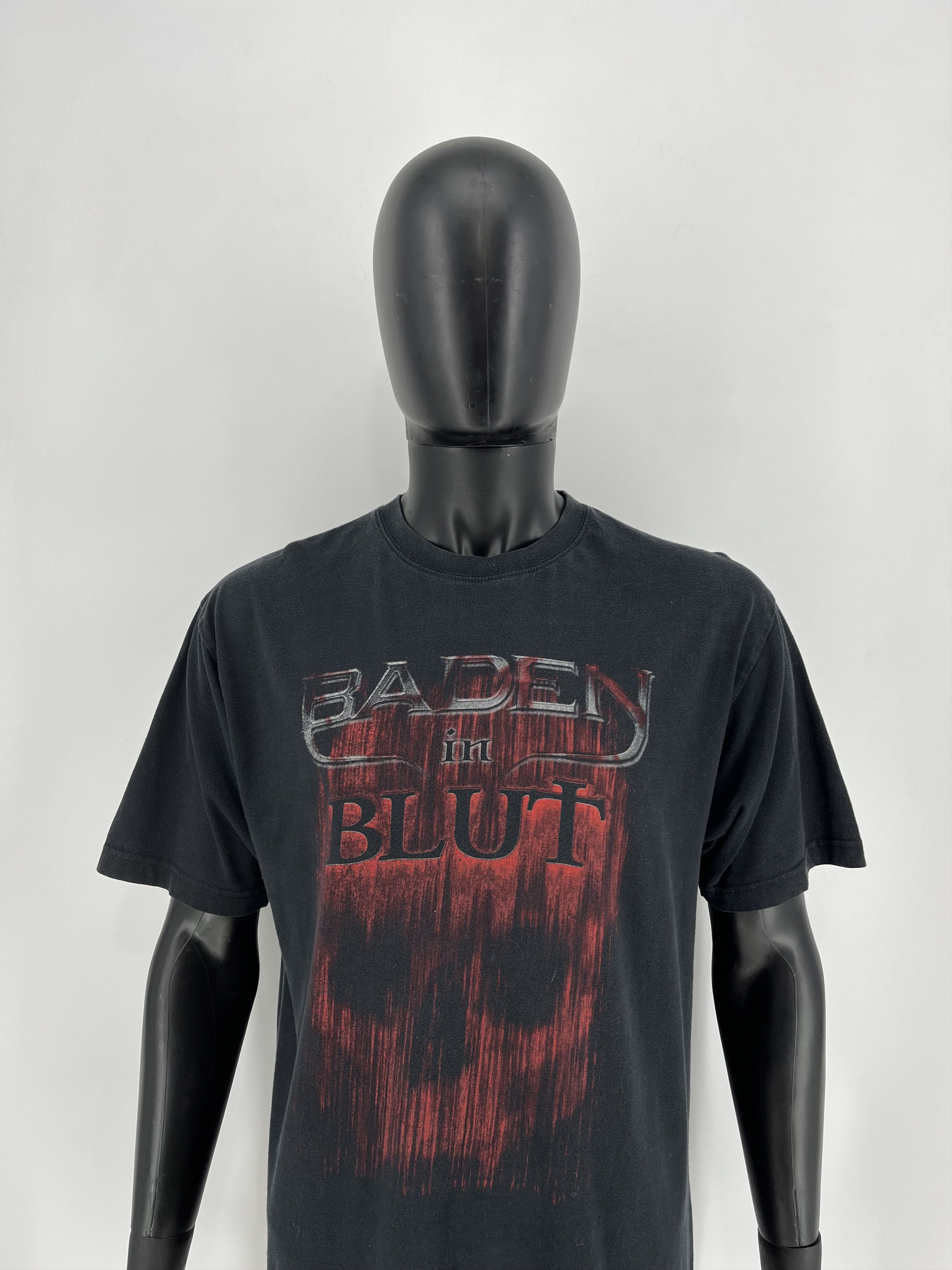 Band Tees × Vintage Vintage Y2K Baden in Blut Tee Band Rock Streetwear Fashion Size US M / EU 48-50 / 2 - 1 Thumbnail