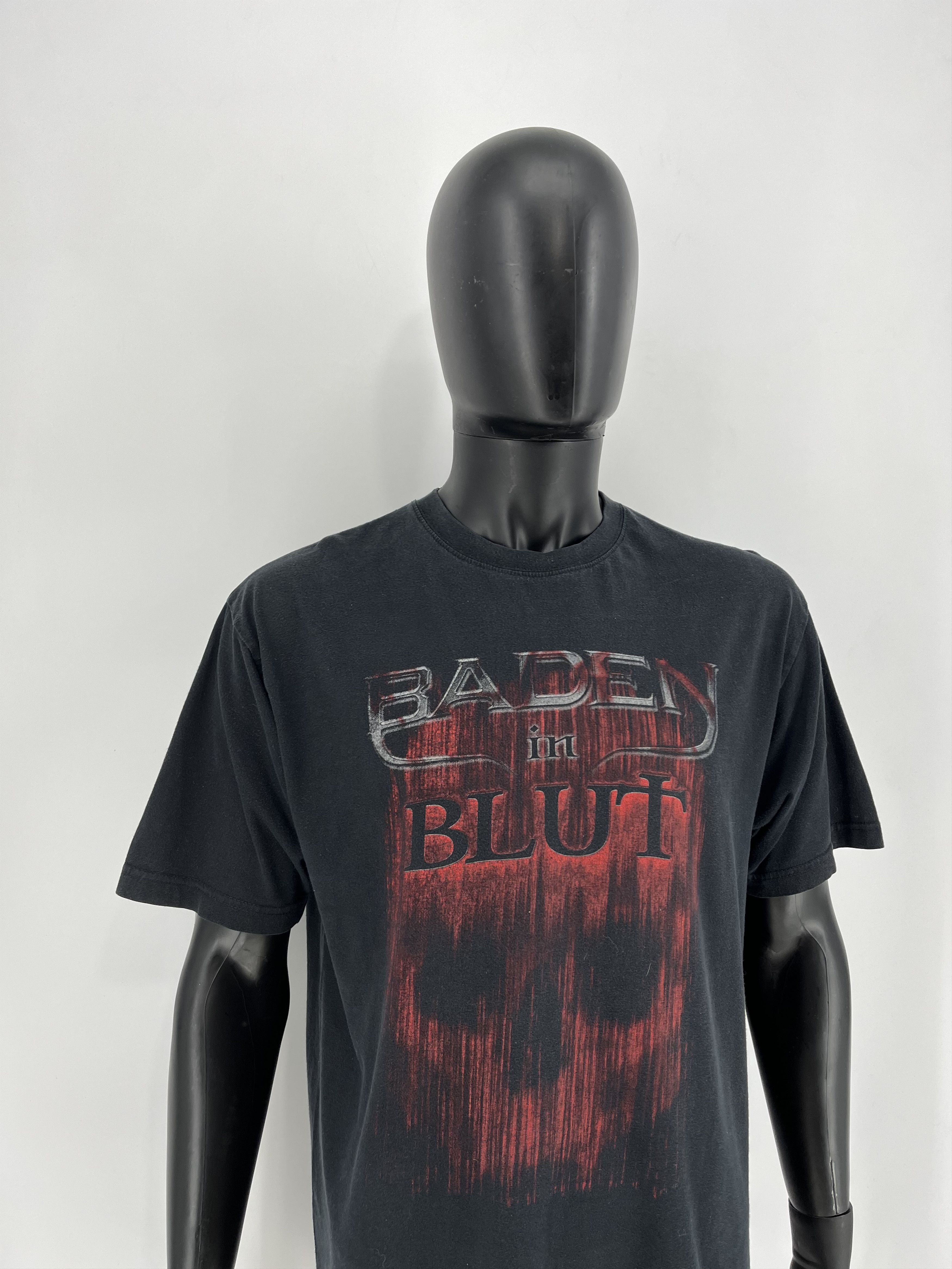 Band Tees × Vintage Vintage Y2K Baden in Blut Tee Band Rock Streetwear Fashion Size US M / EU 48-50 / 2 - 3 Thumbnail