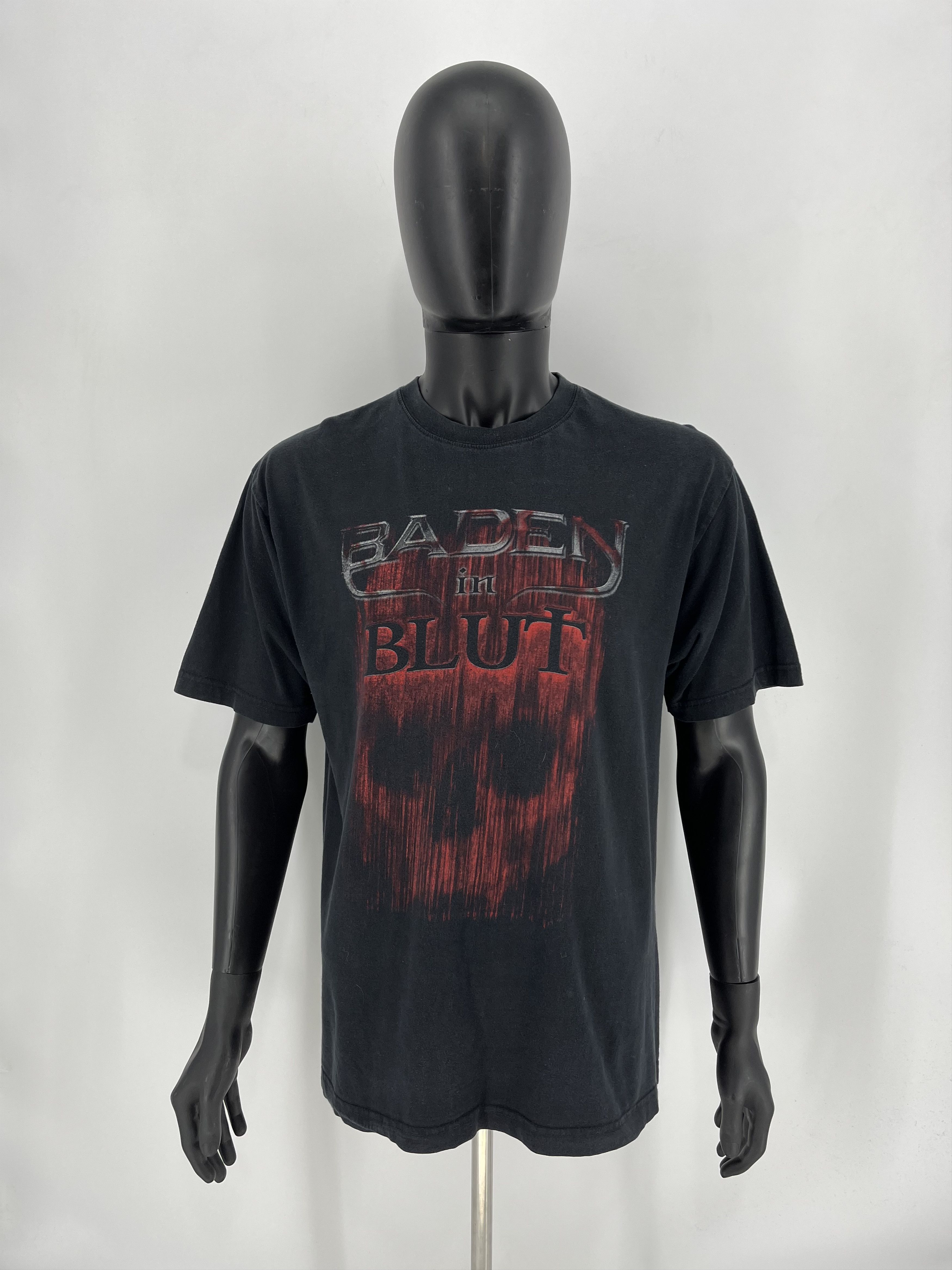 Band Tees × Vintage Vintage Y2K Baden in Blut Tee Band Rock Streetwear Fashion Size US M / EU 48-50 / 2 - 2 Thumbnail