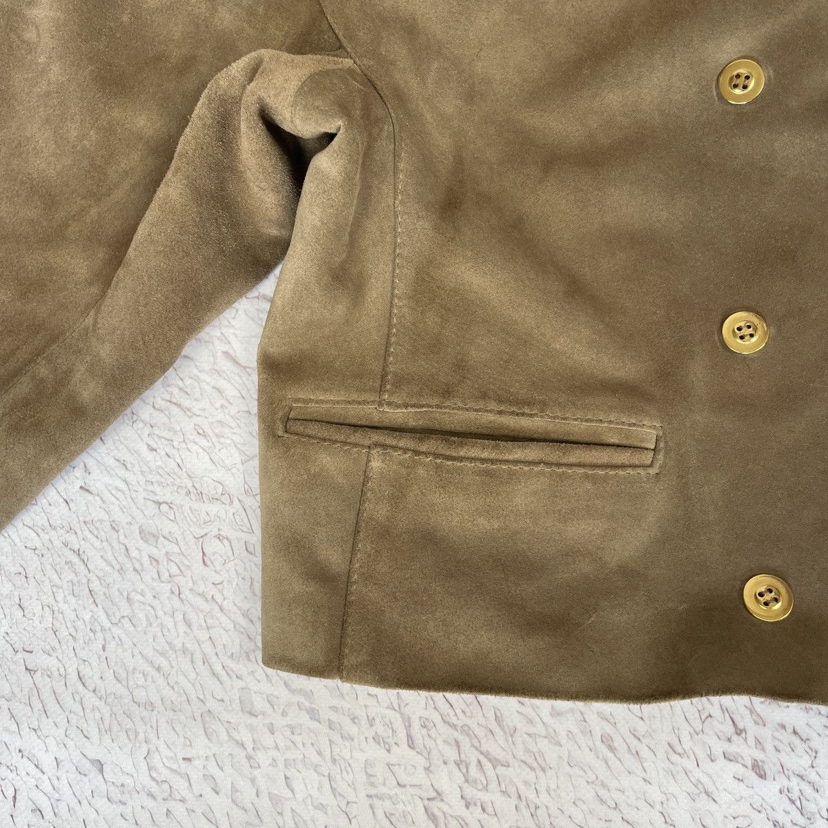Other Michel Lipsic Paris vintage 80s leather suede crop jacket Size S / US 4 / IT 40 - 5 Thumbnail