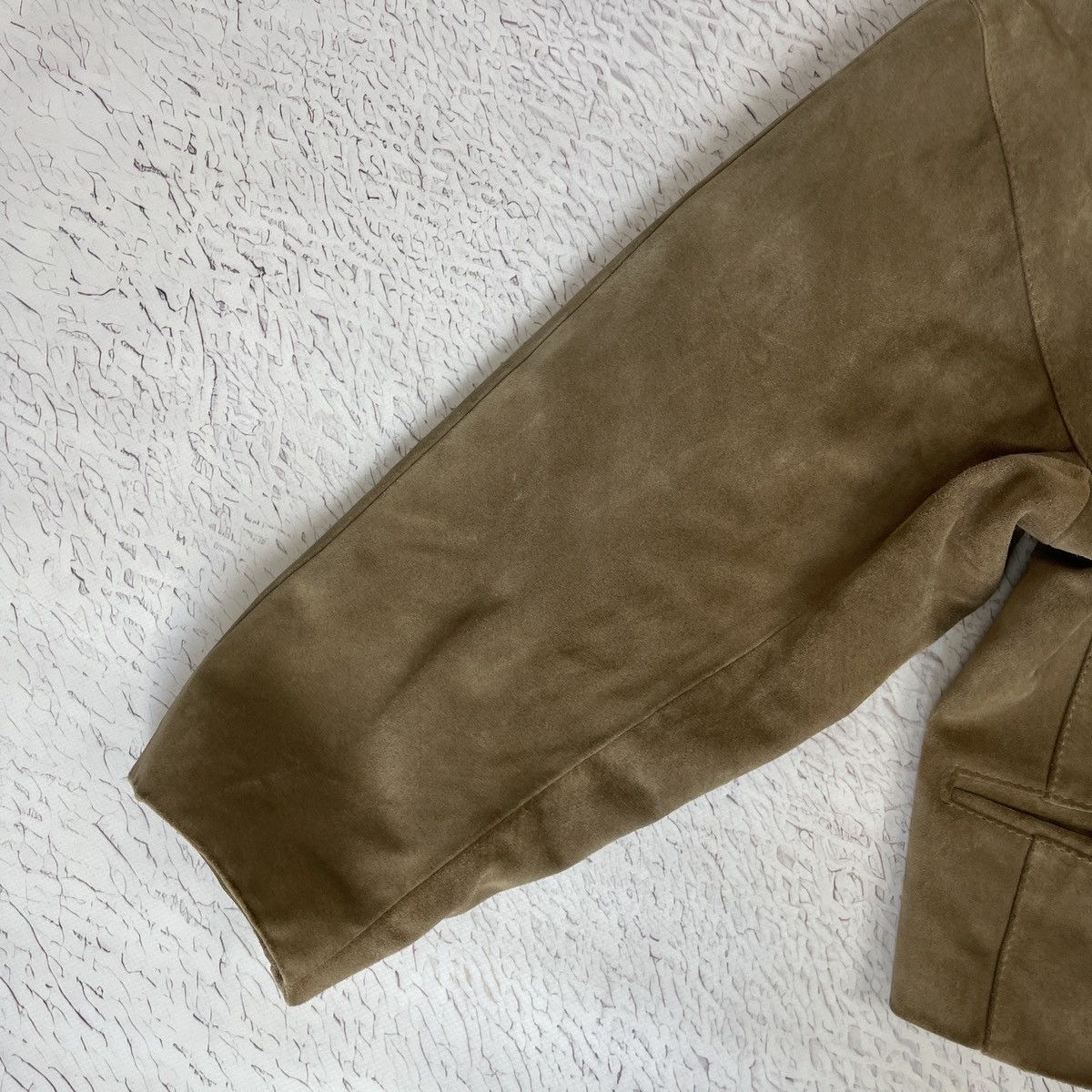 Other Michel Lipsic Paris vintage 80s leather suede crop jacket Size S / US 4 / IT 40 - 7 Thumbnail