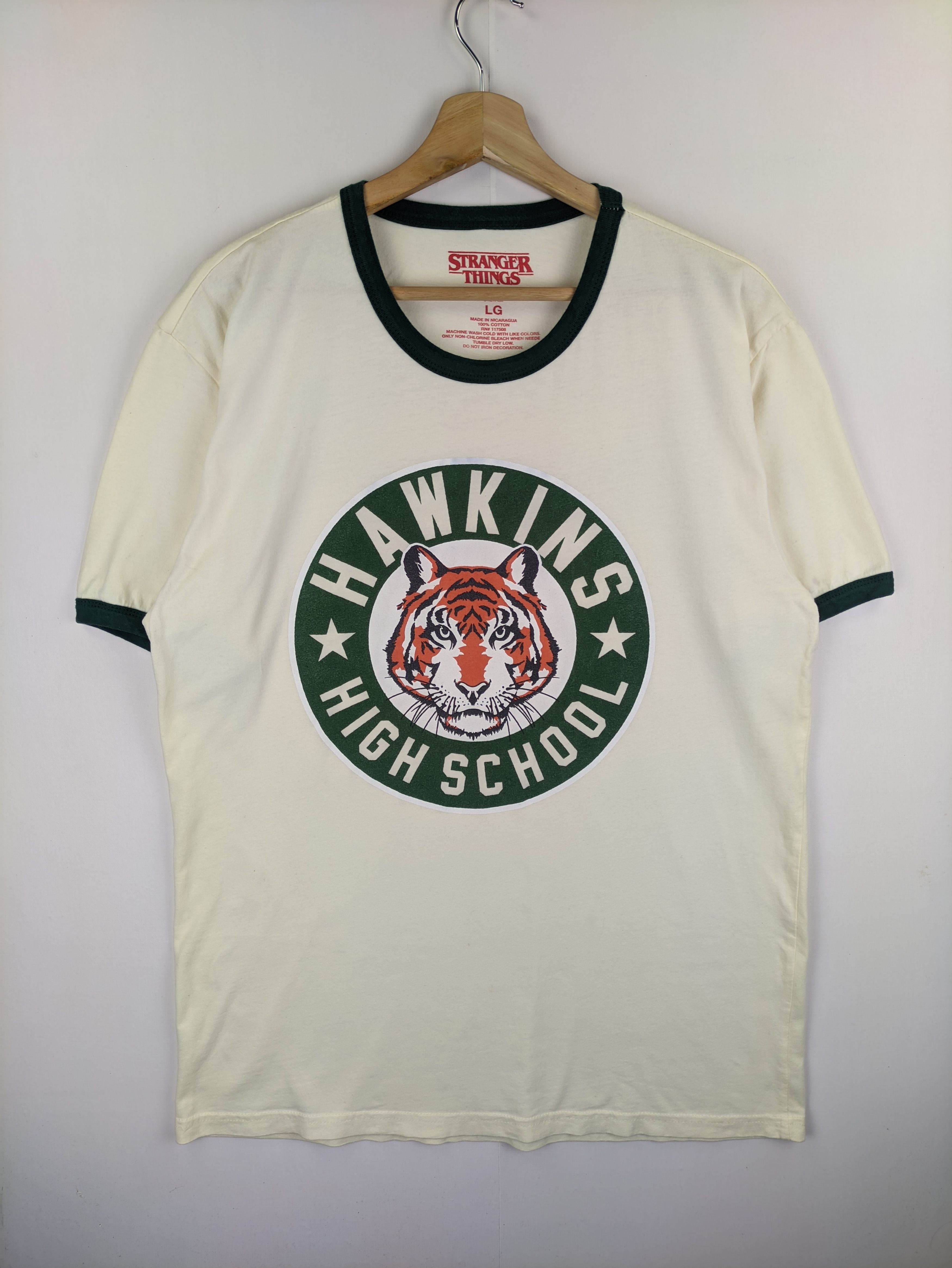 Japanese Brand Steals🔥T Shirt Stranger Things Hawkins High School Tee Size US M / EU 48-50 / 2 - 1 Thumbnail