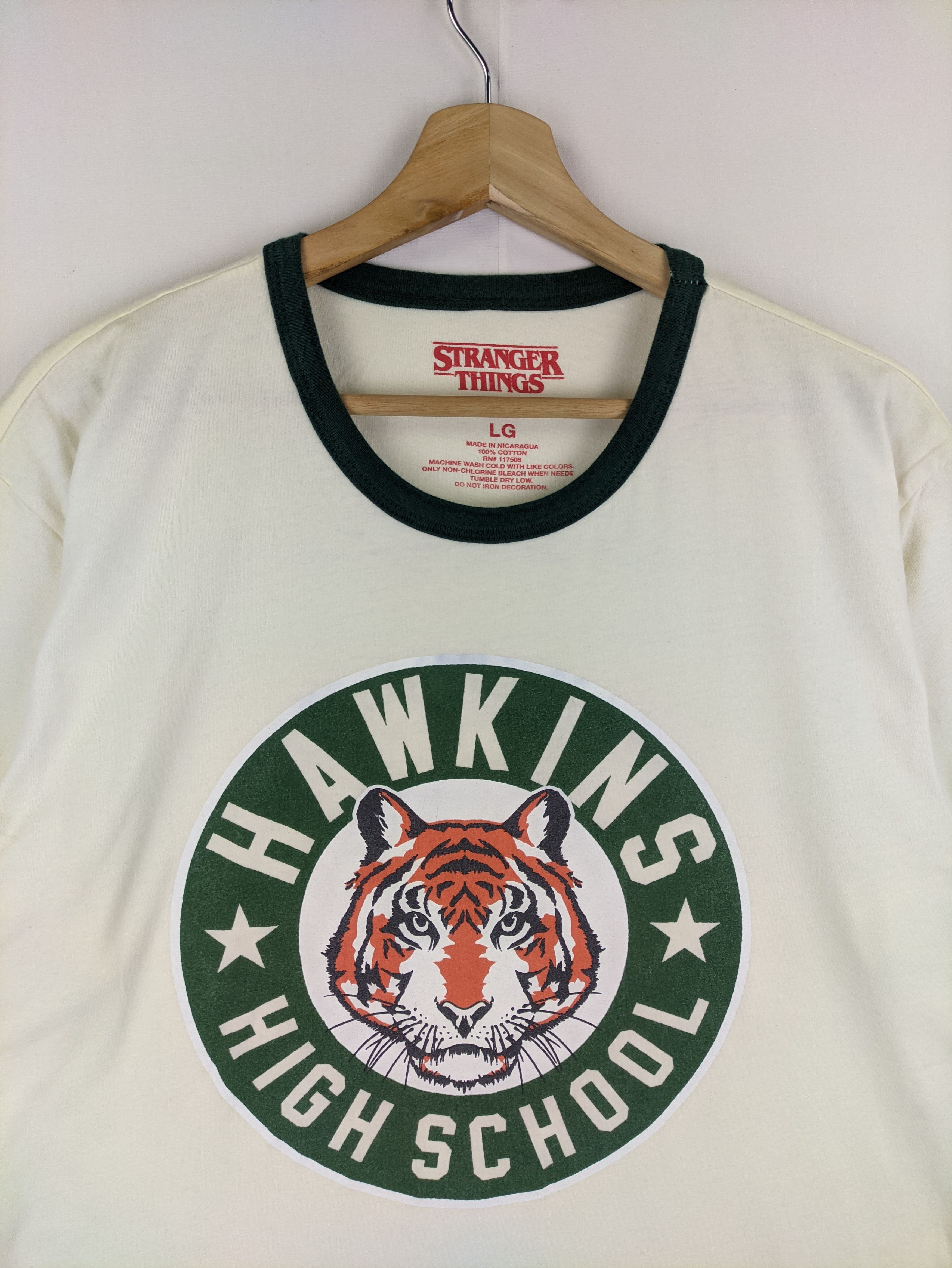 Japanese Brand Steals🔥T Shirt Stranger Things Hawkins High School Tee Size US M / EU 48-50 / 2 - 5 Thumbnail