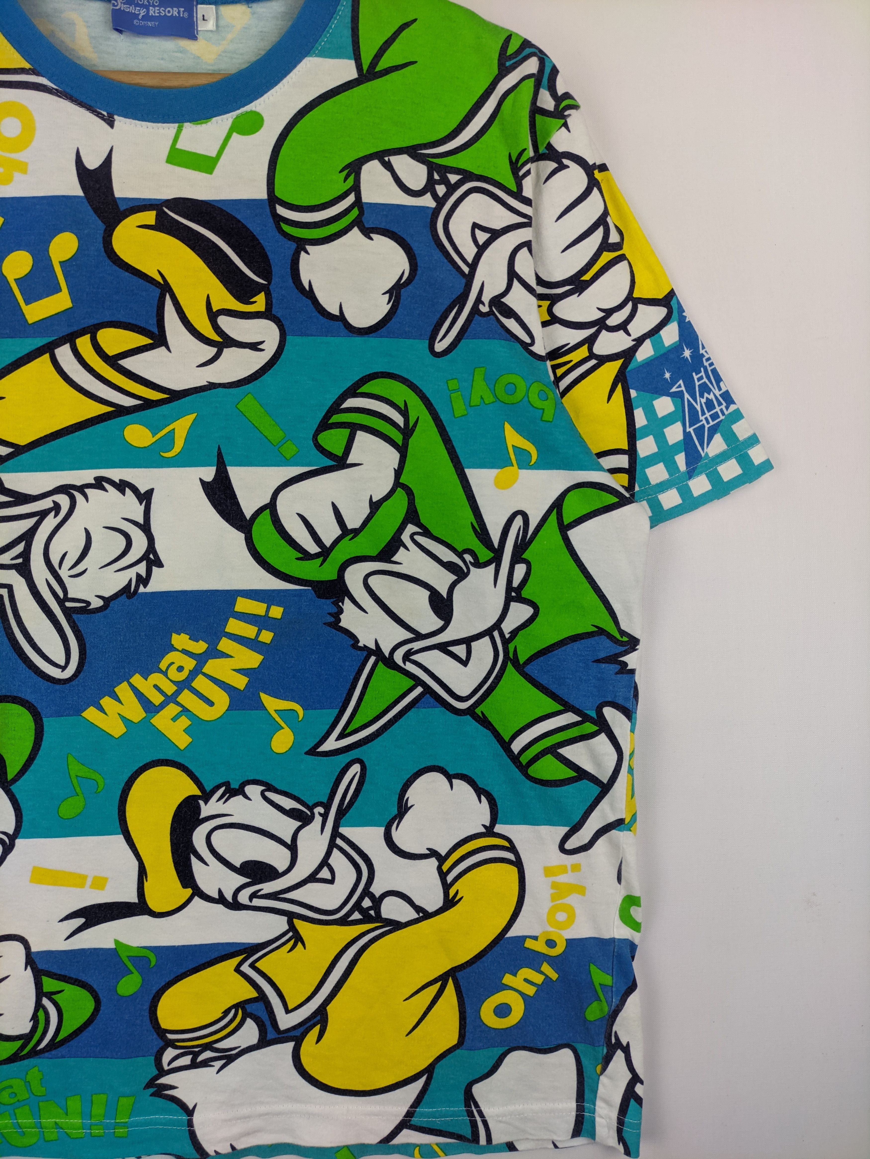 Disney Steals🔥Disney Donald Duck T Shirt Full print Size US M / EU 48-50 / 2 - 6 Thumbnail