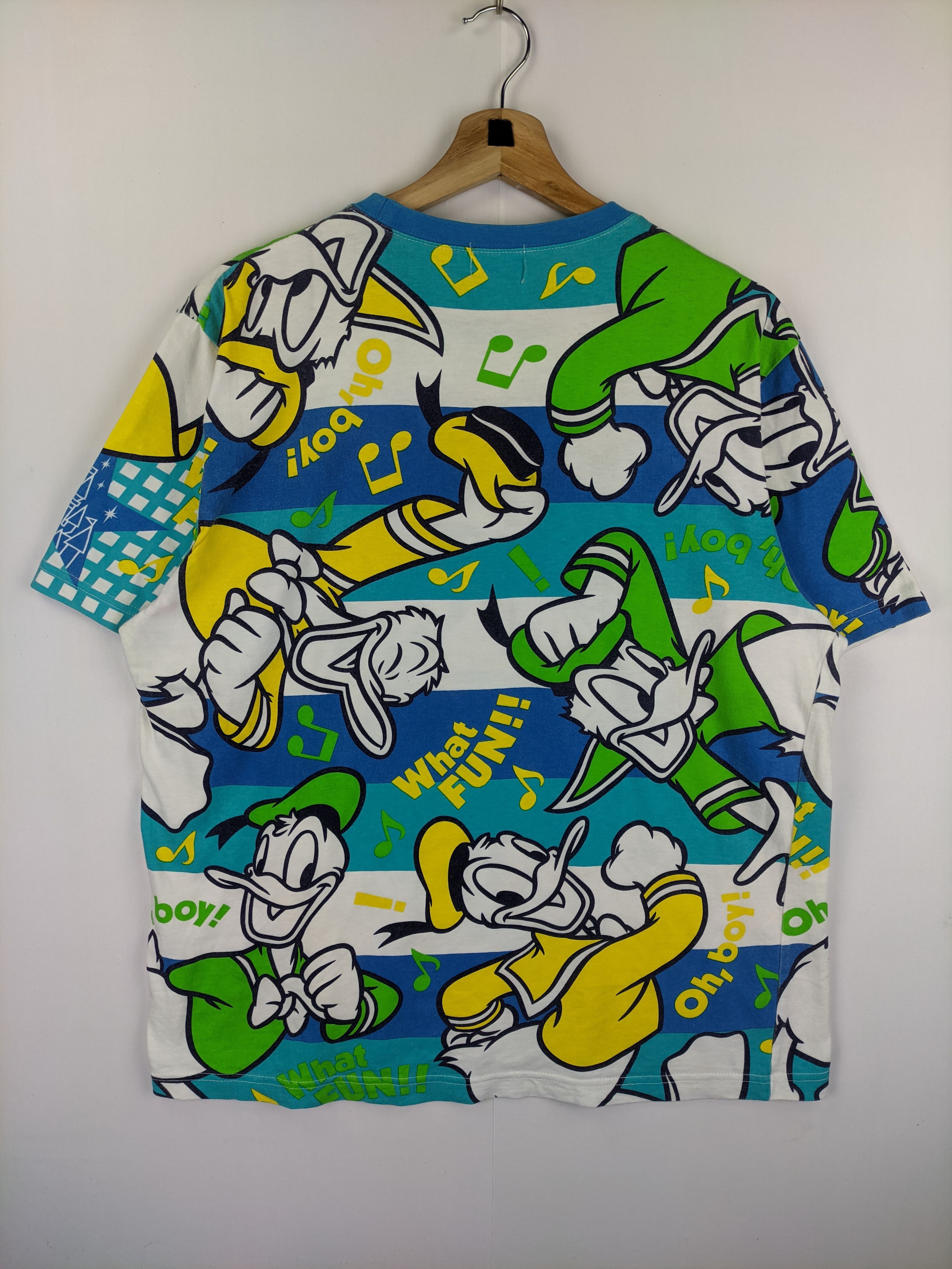 Disney Steals🔥Disney Donald Duck T Shirt Full print Size US M / EU 48-50 / 2 - 2 Thumbnail
