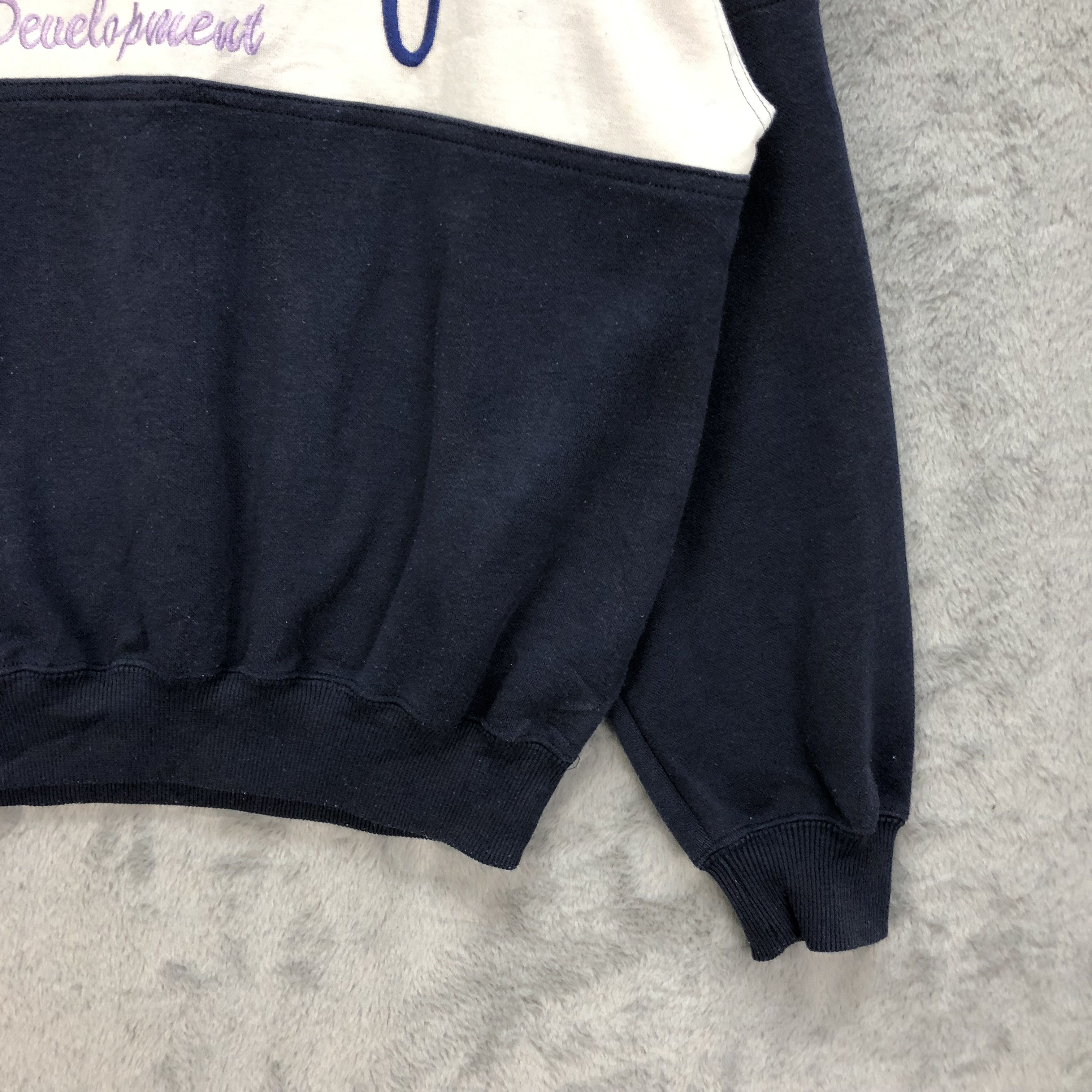 Japanese Brand TESORO MIO Big Logo Colorblock Sweatshirts #5037-26 Size US L / EU 52-54 / 3 - 6 Thumbnail