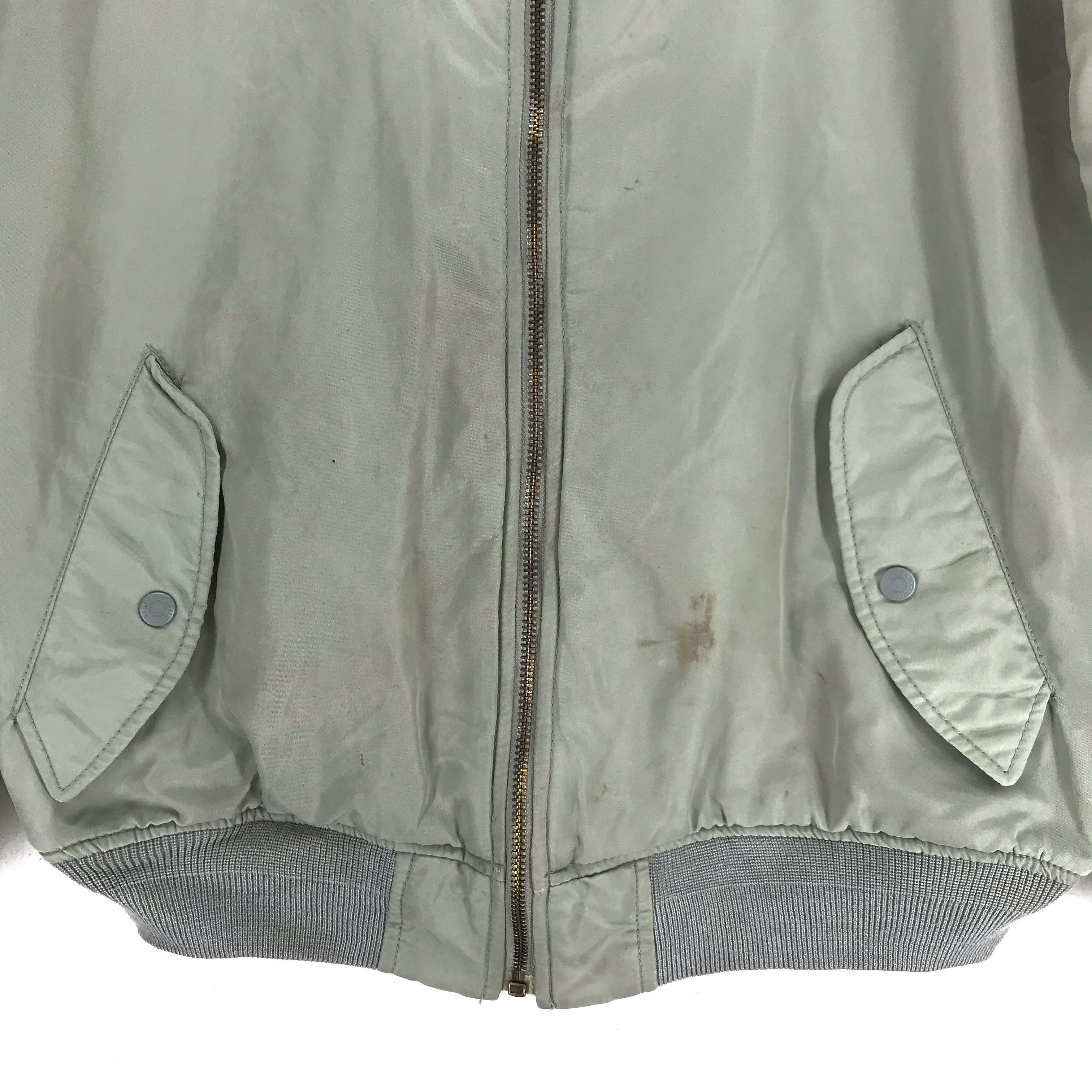 Converse Vintage Converse MA-1 Bomber Jacket #2310-90 Size US L / EU 52-54 / 3 - 4 Thumbnail