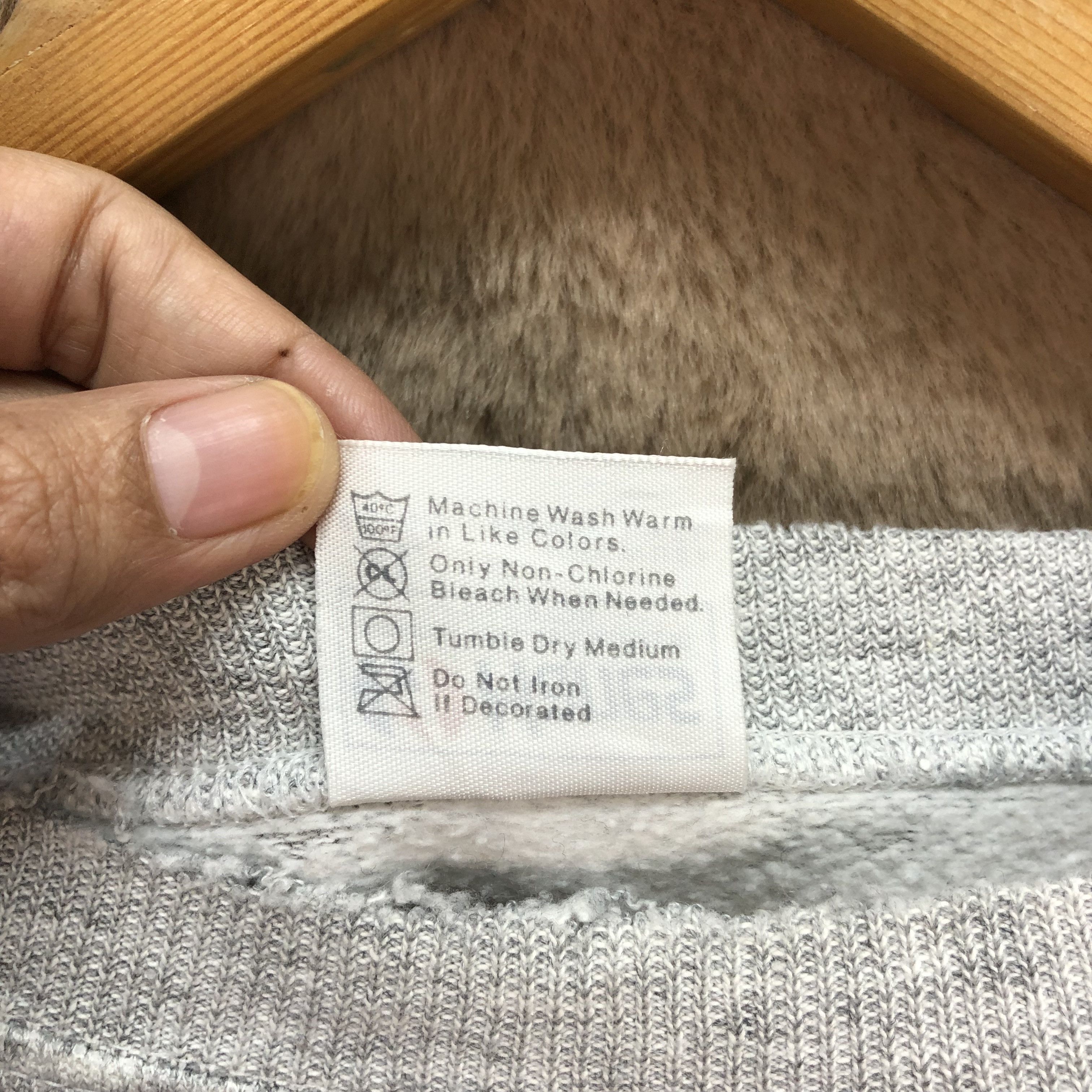 Hanes VINTAGE 90's NEW YORK CITY MADE IN USA SWEATSHIRT #5259-178 Size US XL / EU 56 / 4 - 8 Thumbnail