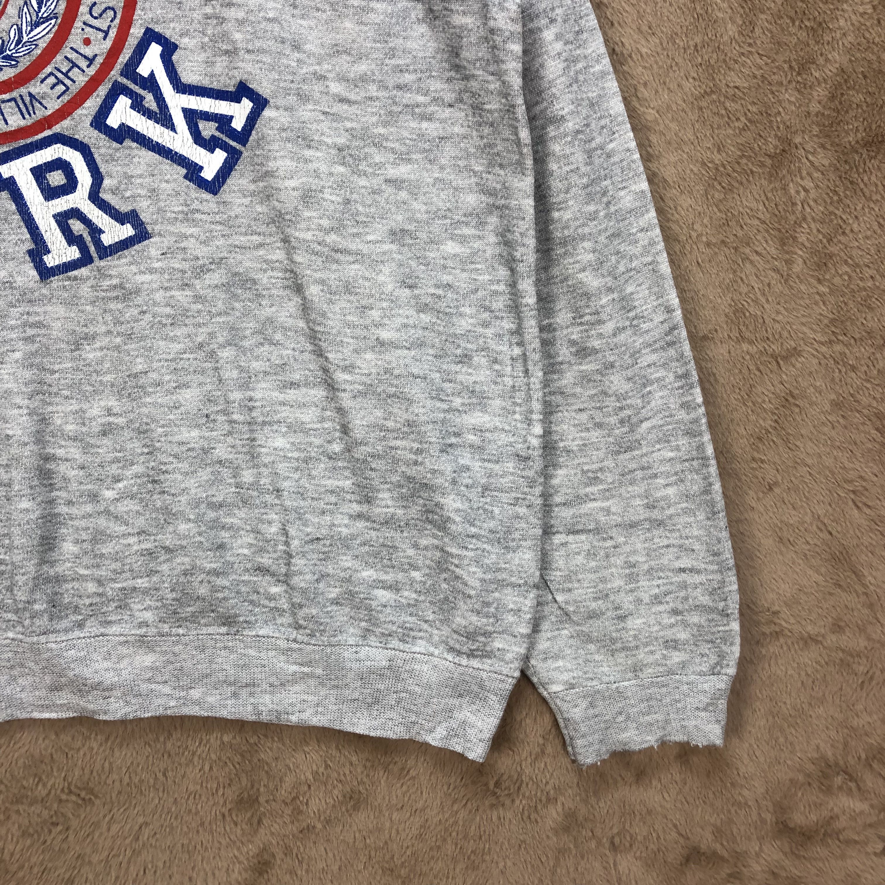 Hanes VINTAGE 90's NEW YORK CITY MADE IN USA SWEATSHIRT #5259-178 Size US XL / EU 56 / 4 - 6 Thumbnail