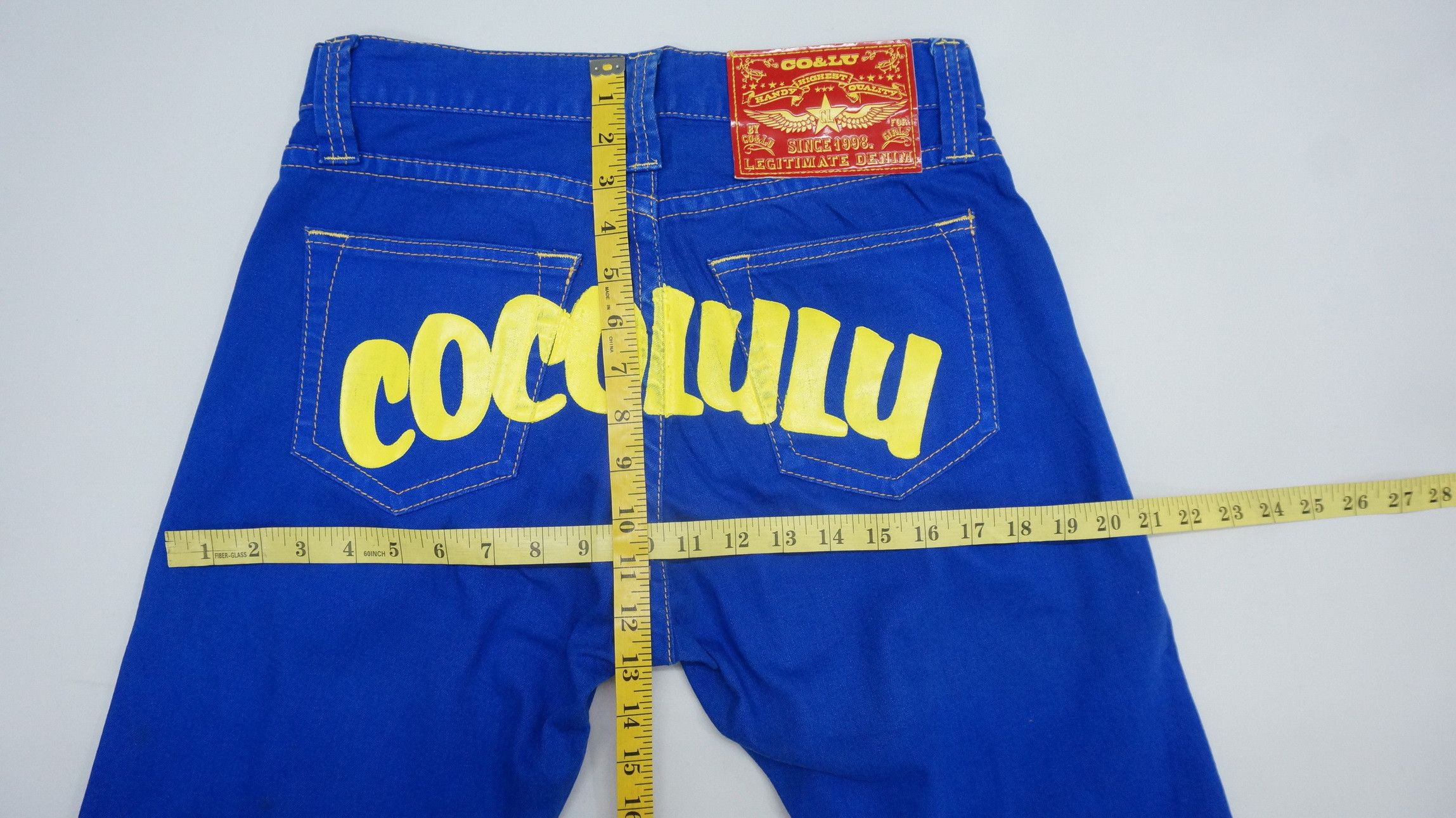 Japanese Brand CO & LU Lightweight Denim Size US 29 - 17 Thumbnail