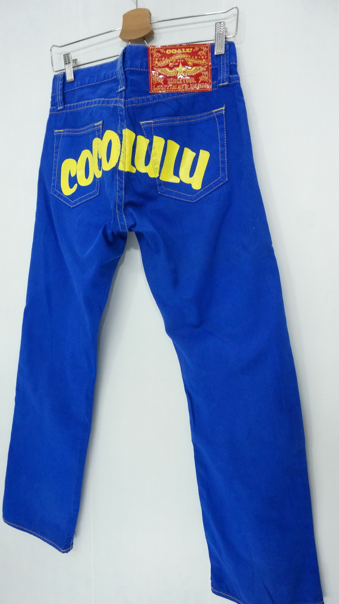 Japanese Brand CO & LU Lightweight Denim Size US 29 - 11 Thumbnail