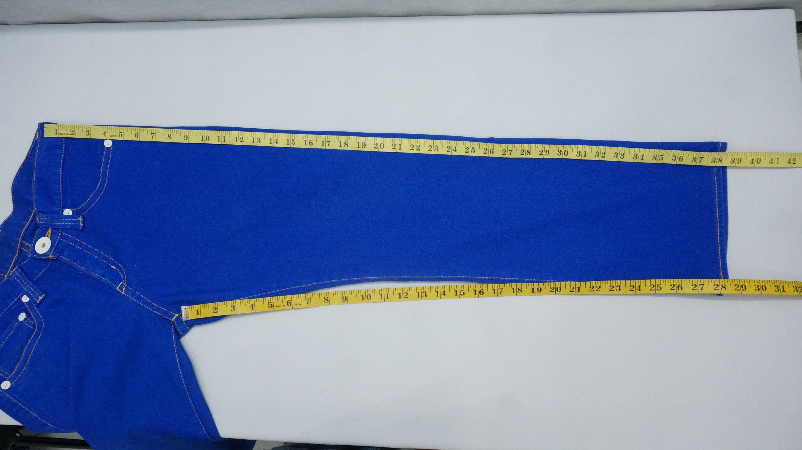Japanese Brand CO & LU Lightweight Denim Size US 29 - 15 Thumbnail