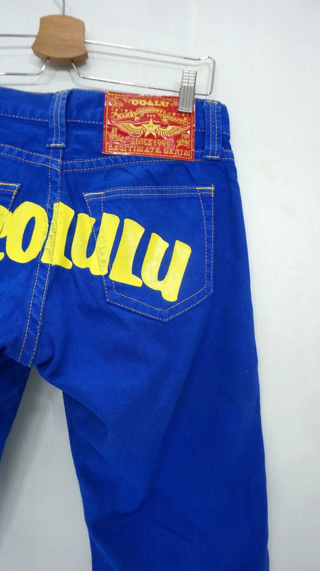 Japanese Brand CO & LU Lightweight Denim Size US 29 - 7 Thumbnail