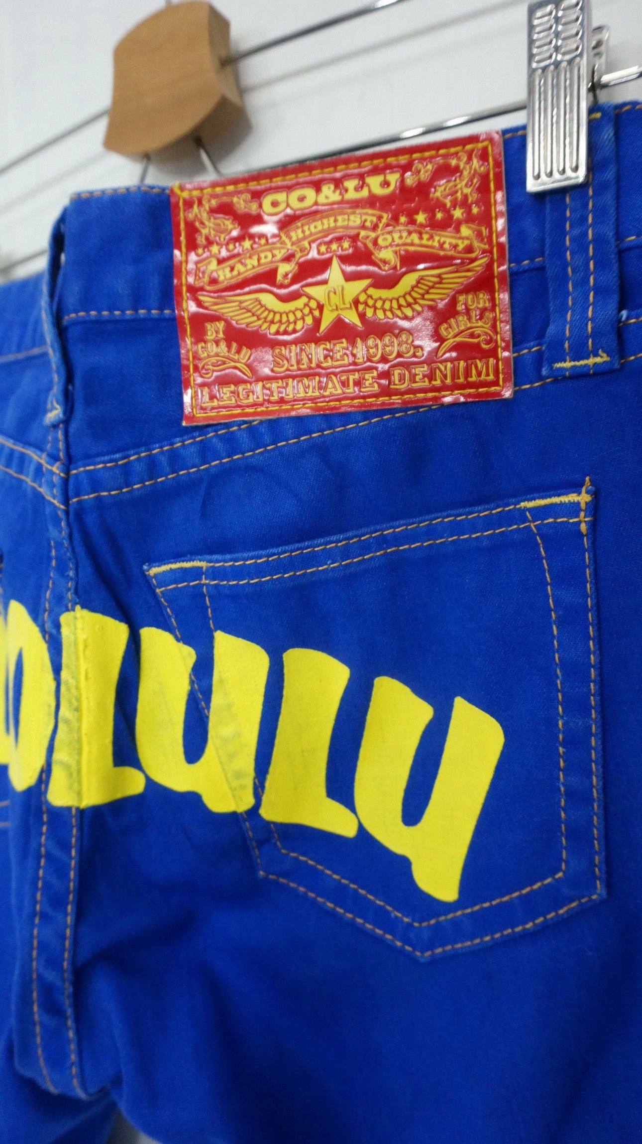 Japanese Brand CO & LU Lightweight Denim Size US 29 - 10 Thumbnail
