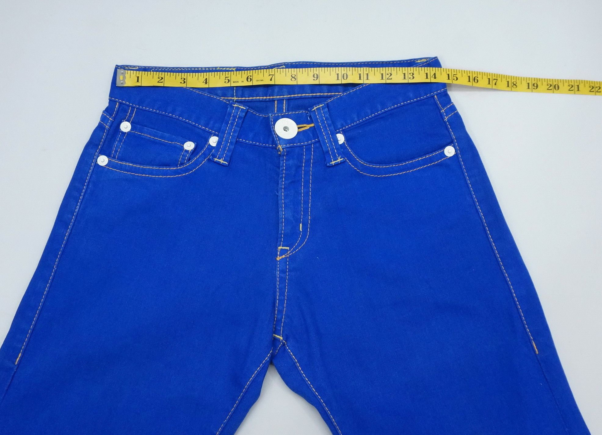 Japanese Brand CO & LU Lightweight Denim Size US 29 - 13 Thumbnail