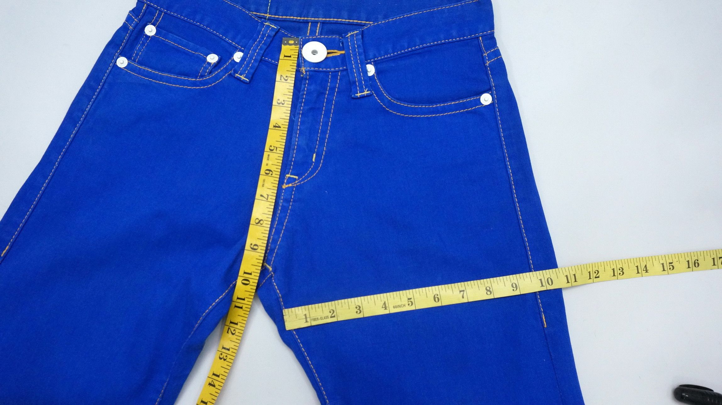Japanese Brand CO & LU Lightweight Denim Size US 29 - 14 Thumbnail