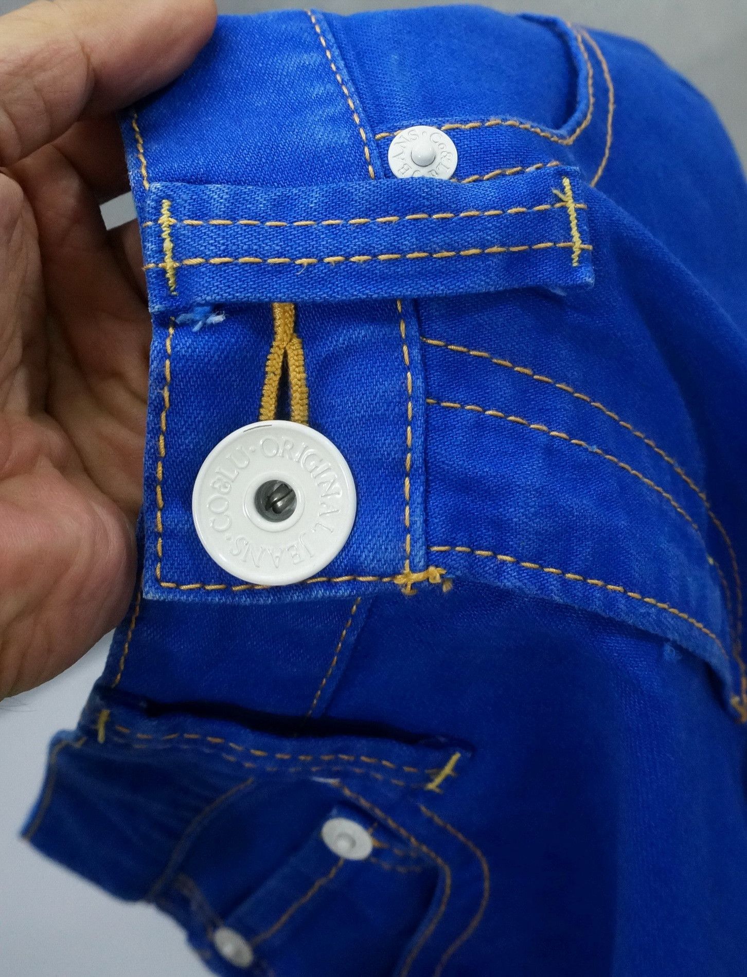 Japanese Brand CO & LU Lightweight Denim Size US 29 - 18 Thumbnail