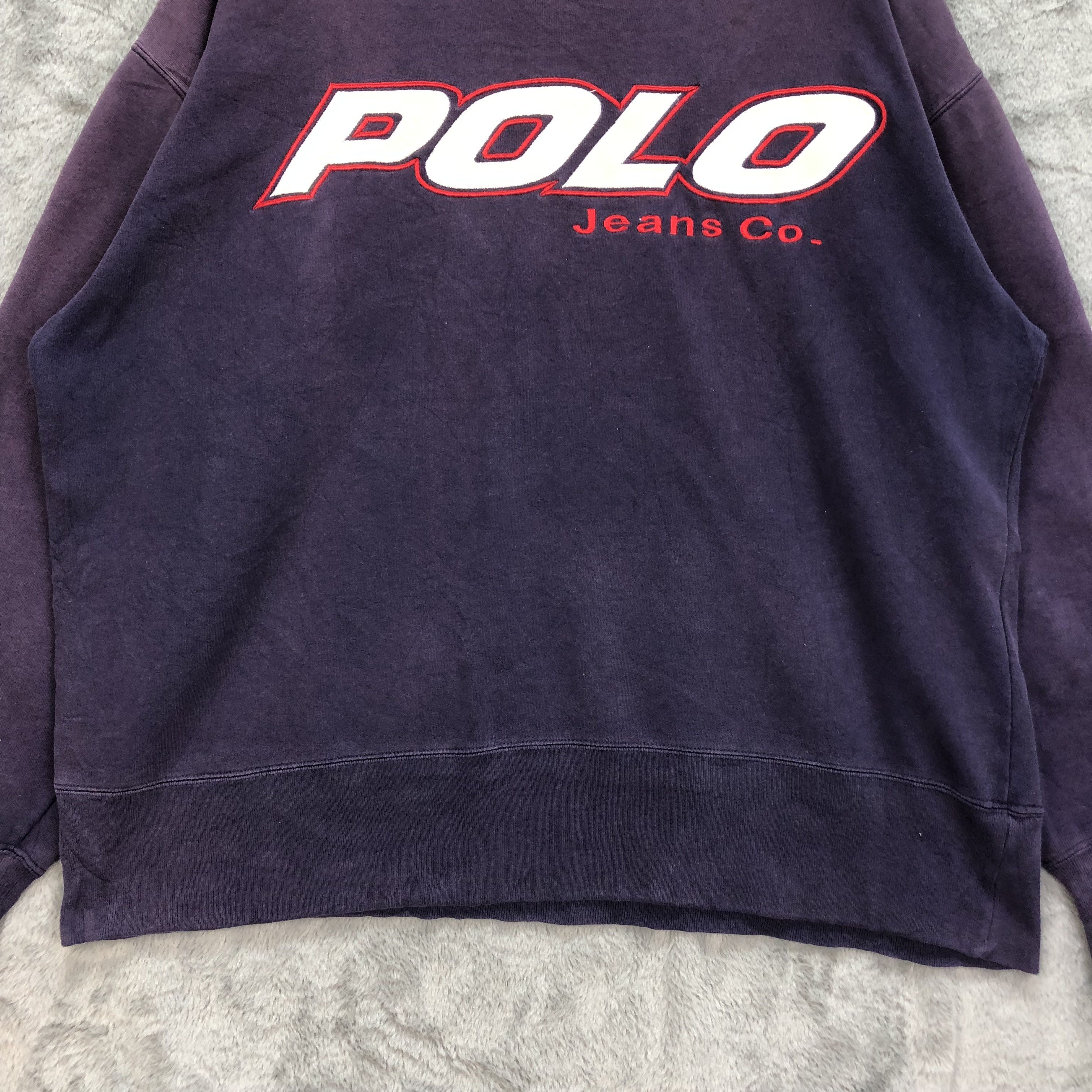 Polo Ralph Lauren Trashed Polo Jeans Co. Ralph Lauren Sweatshirts #5035-26 Size US L / EU 52-54 / 3 - 4 Thumbnail
