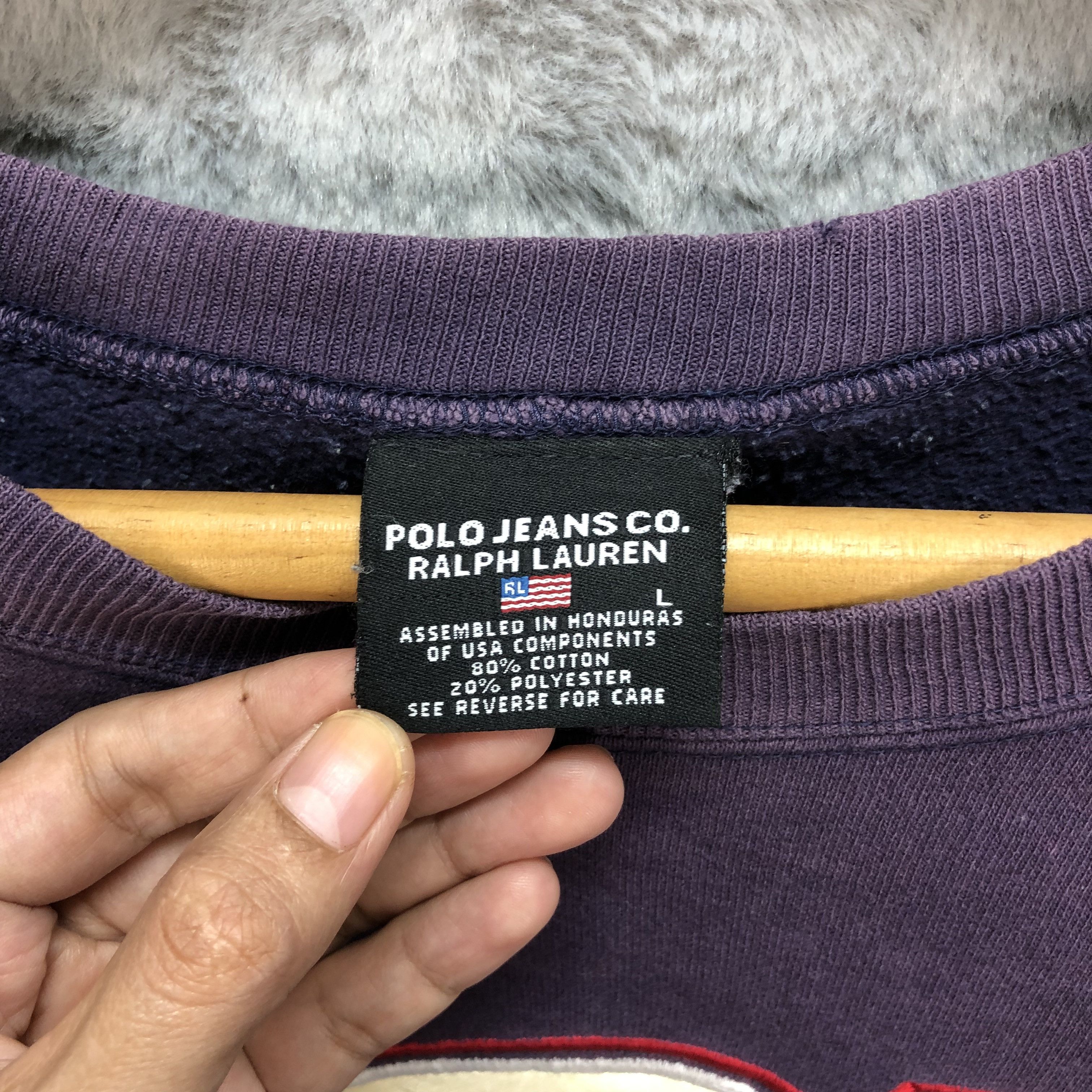 Polo Ralph Lauren Trashed Polo Jeans Co. Ralph Lauren Sweatshirts #5035-26 Size US L / EU 52-54 / 3 - 8 Thumbnail