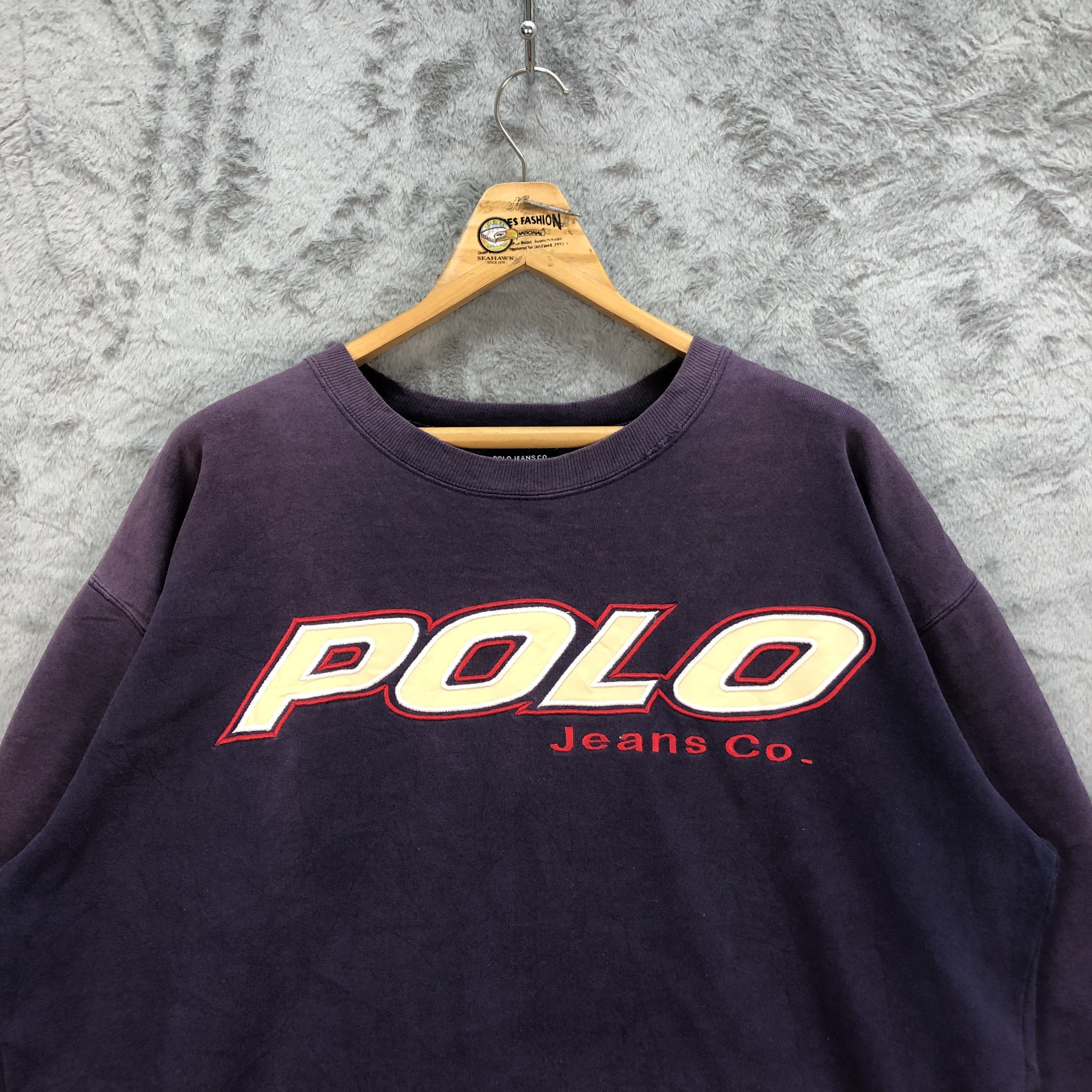 Polo Ralph Lauren Trashed Polo Jeans Co. Ralph Lauren Sweatshirts #5035-26 Size US L / EU 52-54 / 3 - 2 Thumbnail