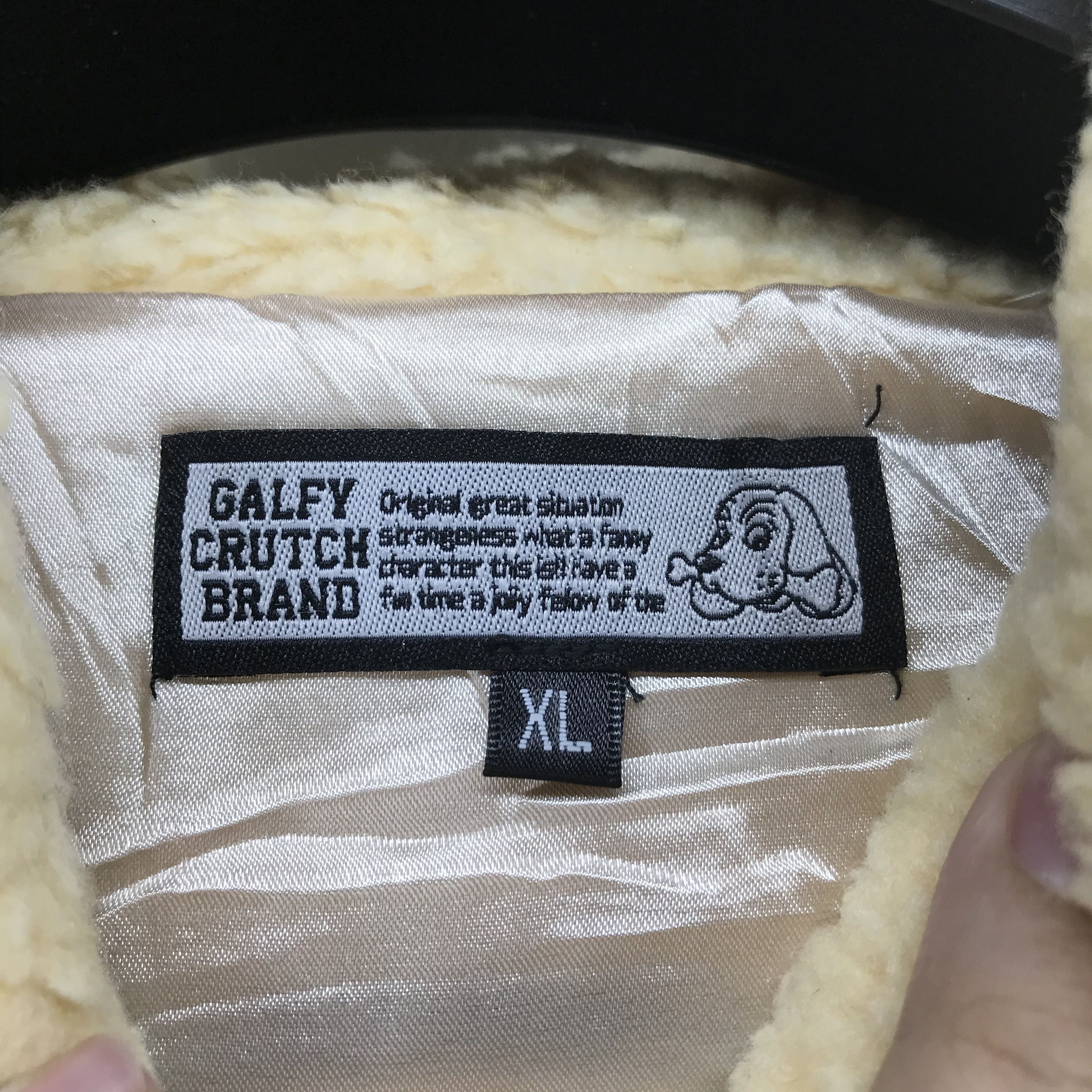 Japanese Brand Galfy 100% Japan Culture Big Logo Fleece Hoodie #2626-104 Size US XL / EU 56 / 4 - 6 Thumbnail