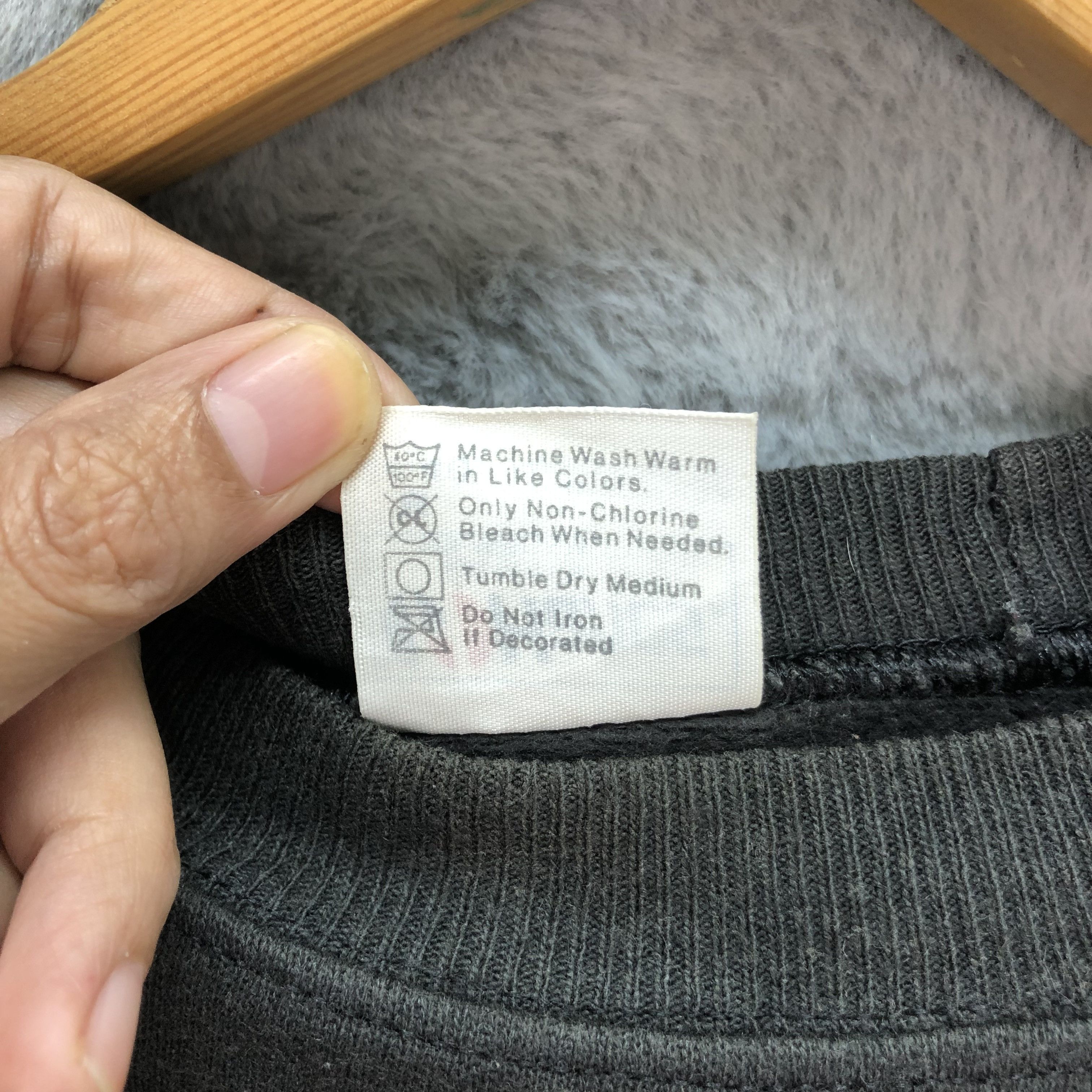 Hanes VINTAGE 90's HANES MADE IN USA PLAIN SWEATSHIRT #5255-178 Size US M / EU 48-50 / 2 - 8 Thumbnail