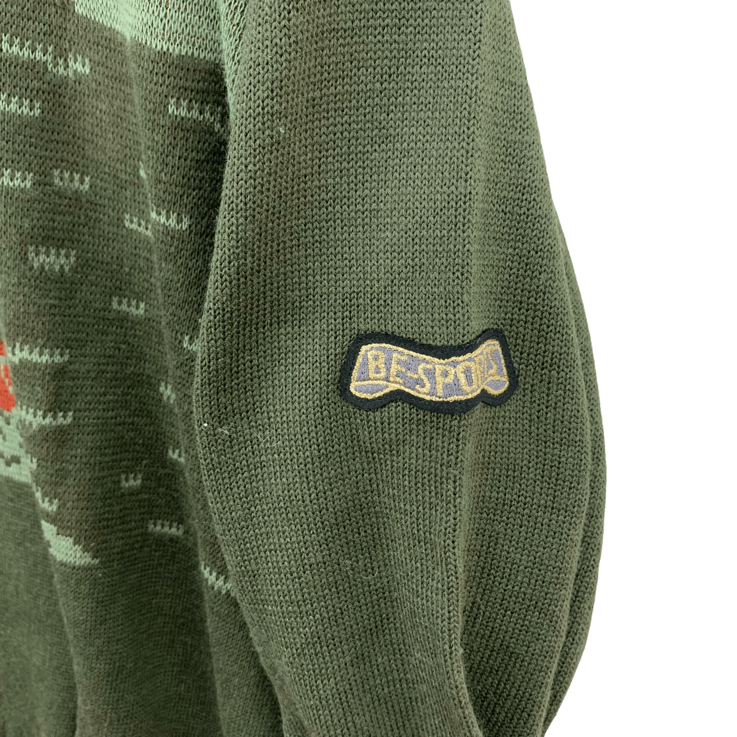 Japanese Brand Vintage Golfer Embroidery Knitted Sweatshirts #3826-133 Size US L / EU 52-54 / 3 - 4 Thumbnail