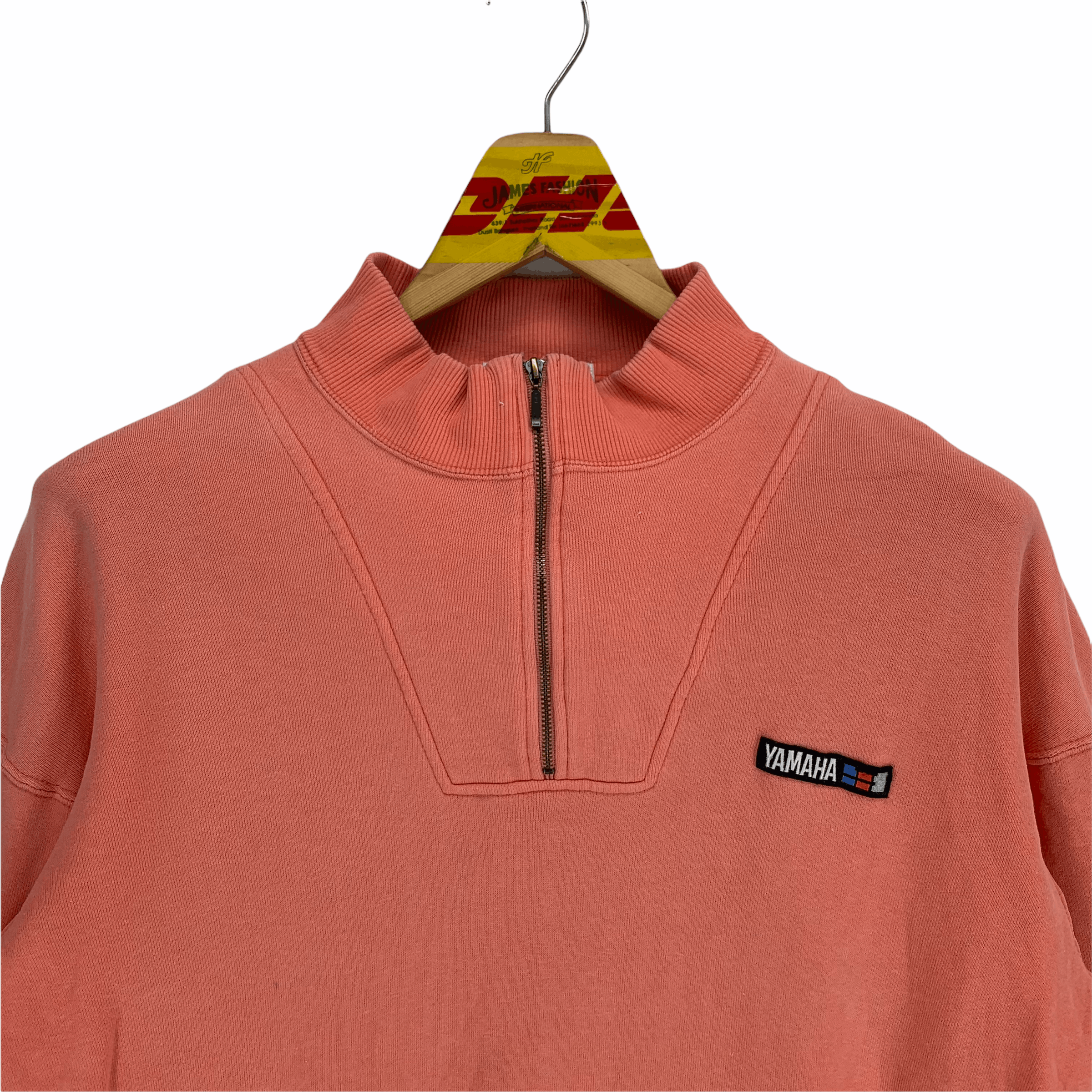 Yamaha Vintage Yamaha Half Zip Turtle Neck Sweatshirt #3181-39 Size US M / EU 48-50 / 2 - 2 Thumbnail