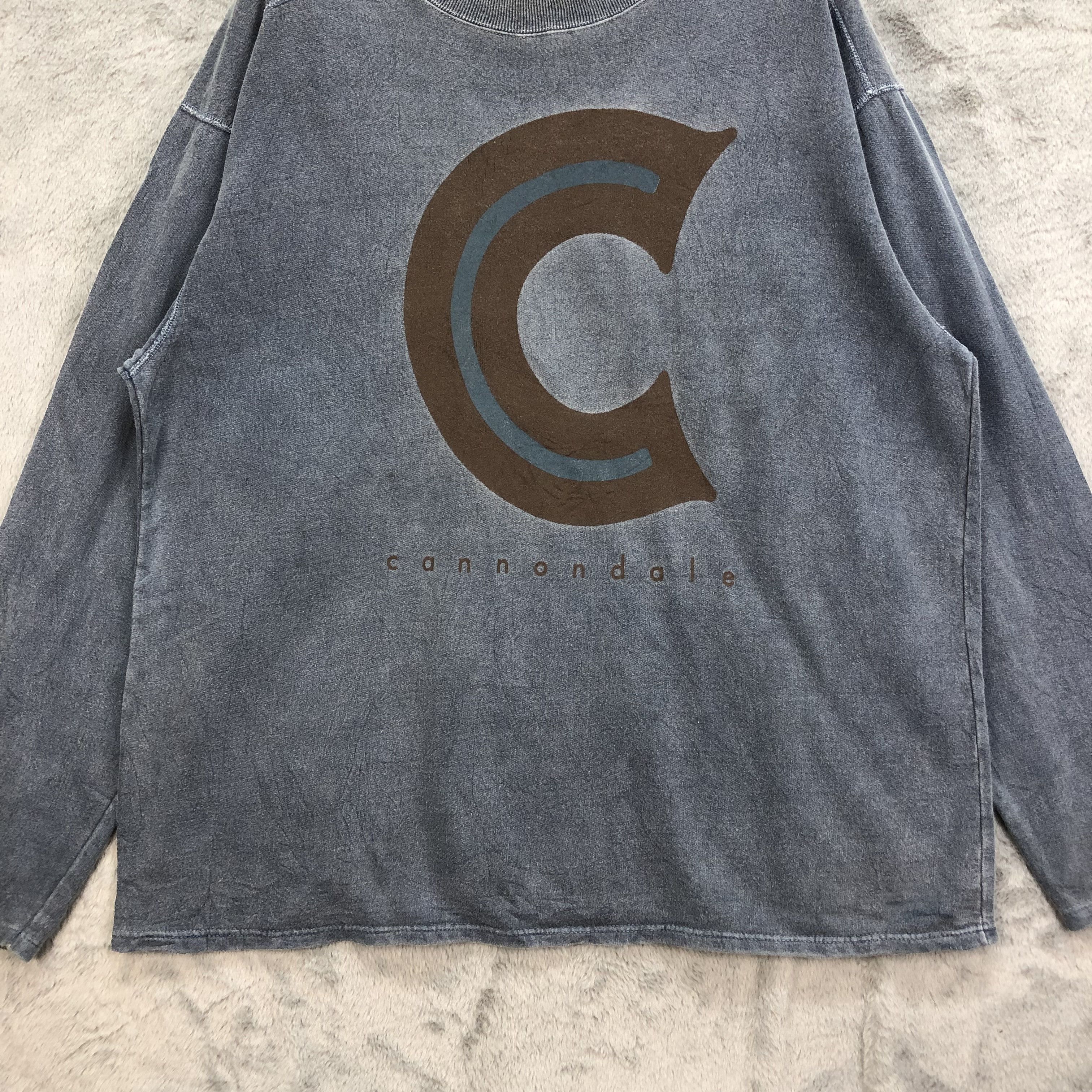 Vintage Capital C cannondale Vintage Washed Sweater #5121-175 Size US M / EU 48-50 / 2 - 4 Thumbnail