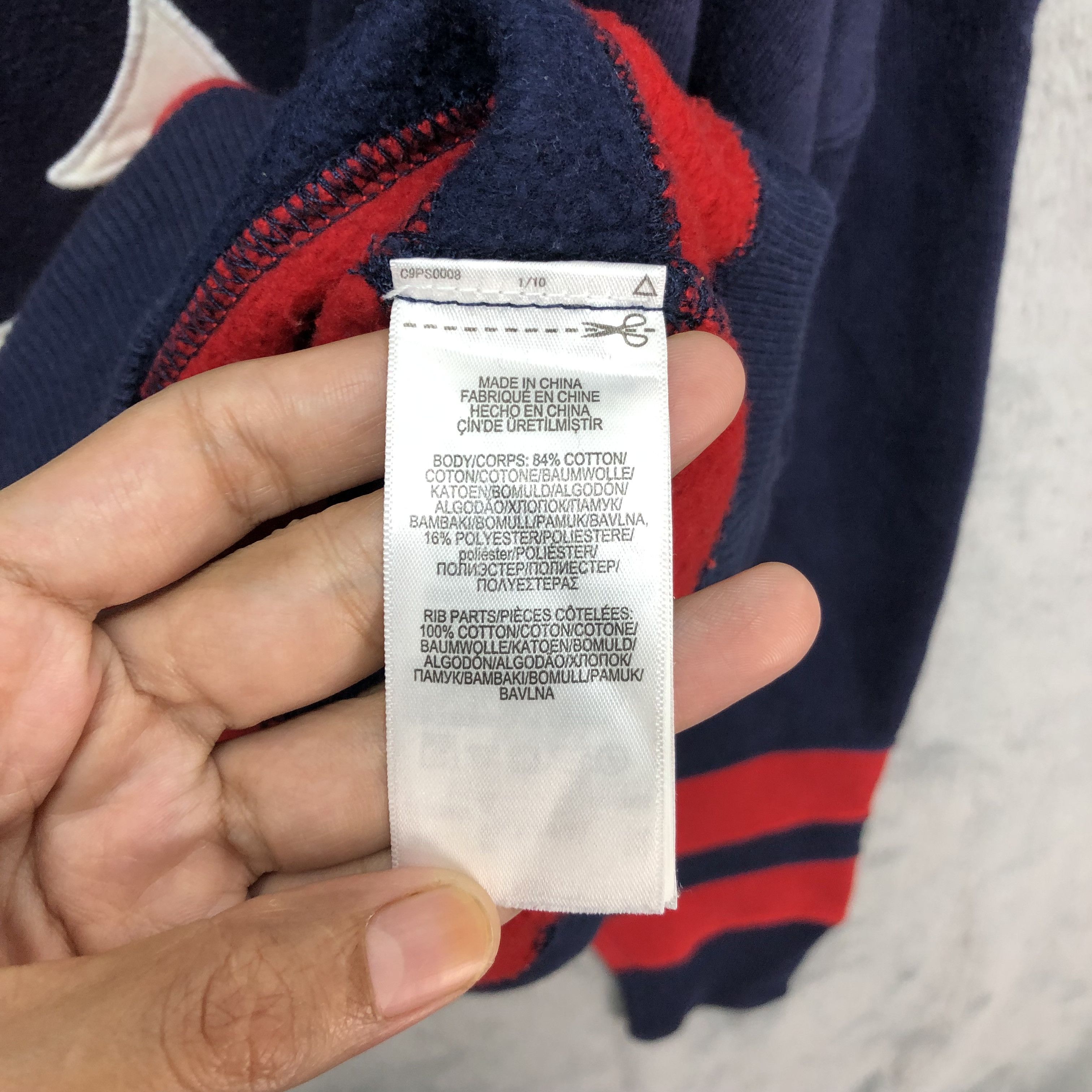 Polo Ralph Lauren POLO RALPH LAUREN OVERSIZED CROPPED SWEATSHIRTS #5045-26 Size XS / US 0-2 / IT 36-38 - 8 Thumbnail