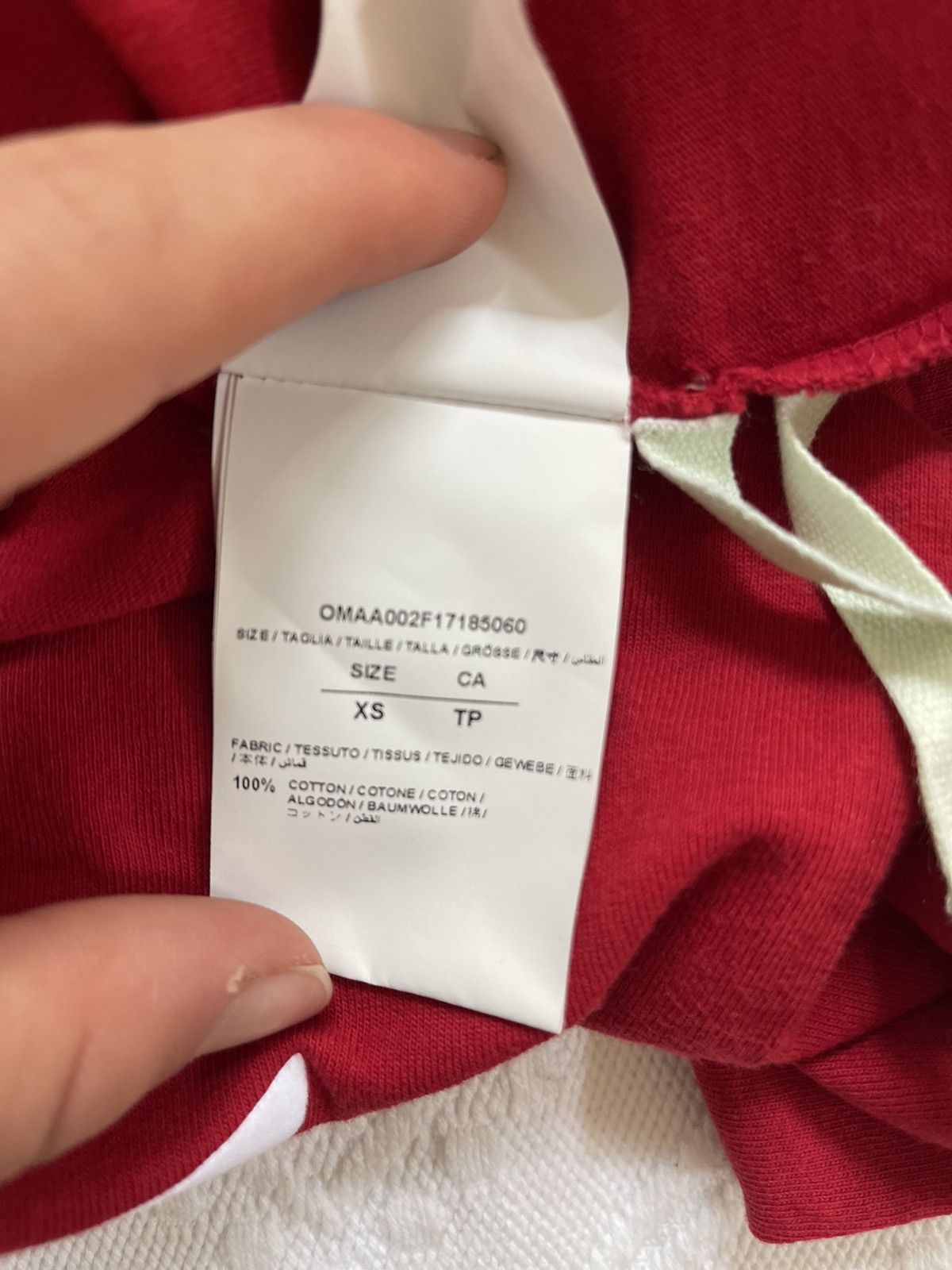 Off-White Off white parachute TEE Size US M / EU 48-50 / 2 - 11 Thumbnail