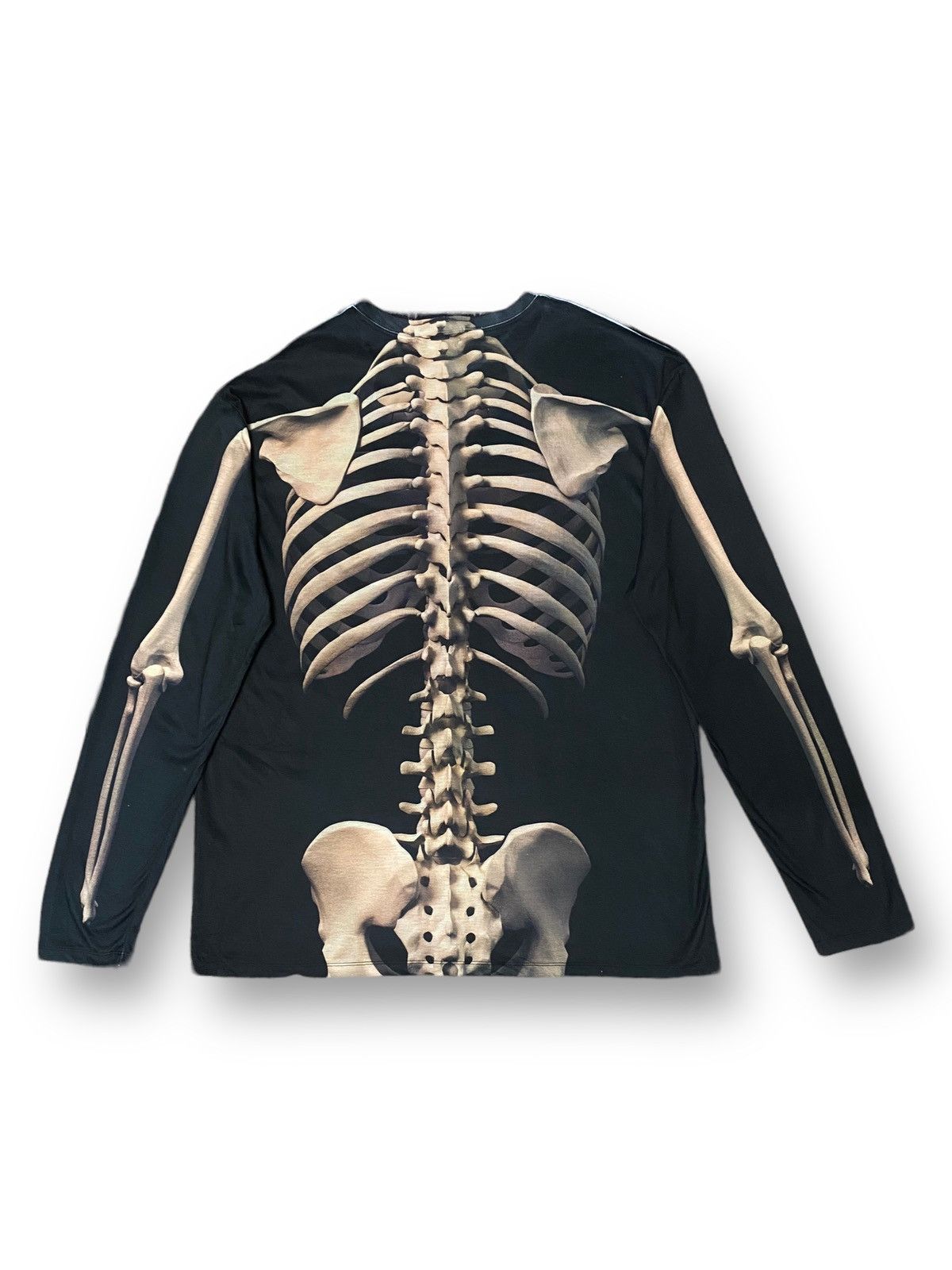 Fauxreal Art Skeleton Skulls Fullprint From Backside