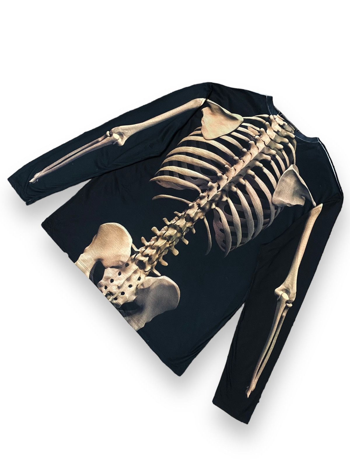 Fauxreal Art Skeleton Skulls Fullprint From Backside