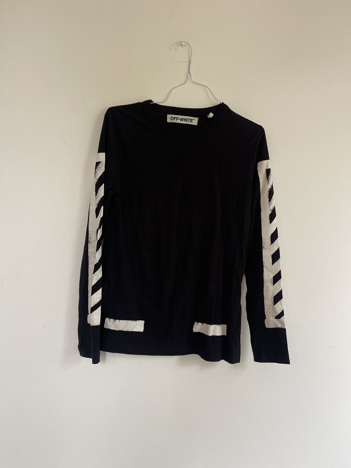 Off-White Off white brushed diagonal Long Sleeve Size US S / EU 44-46 / 1 - 2 Thumbnail